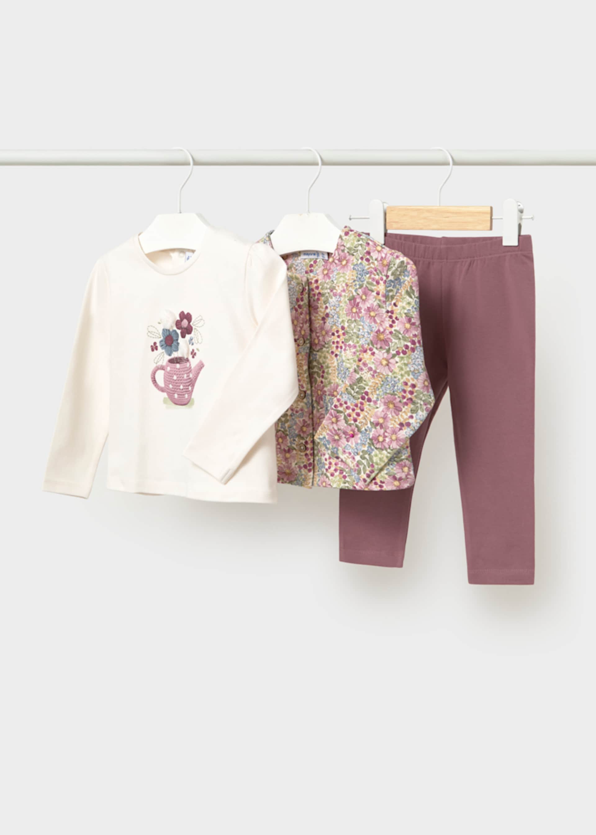 3-piece set with baby jacket