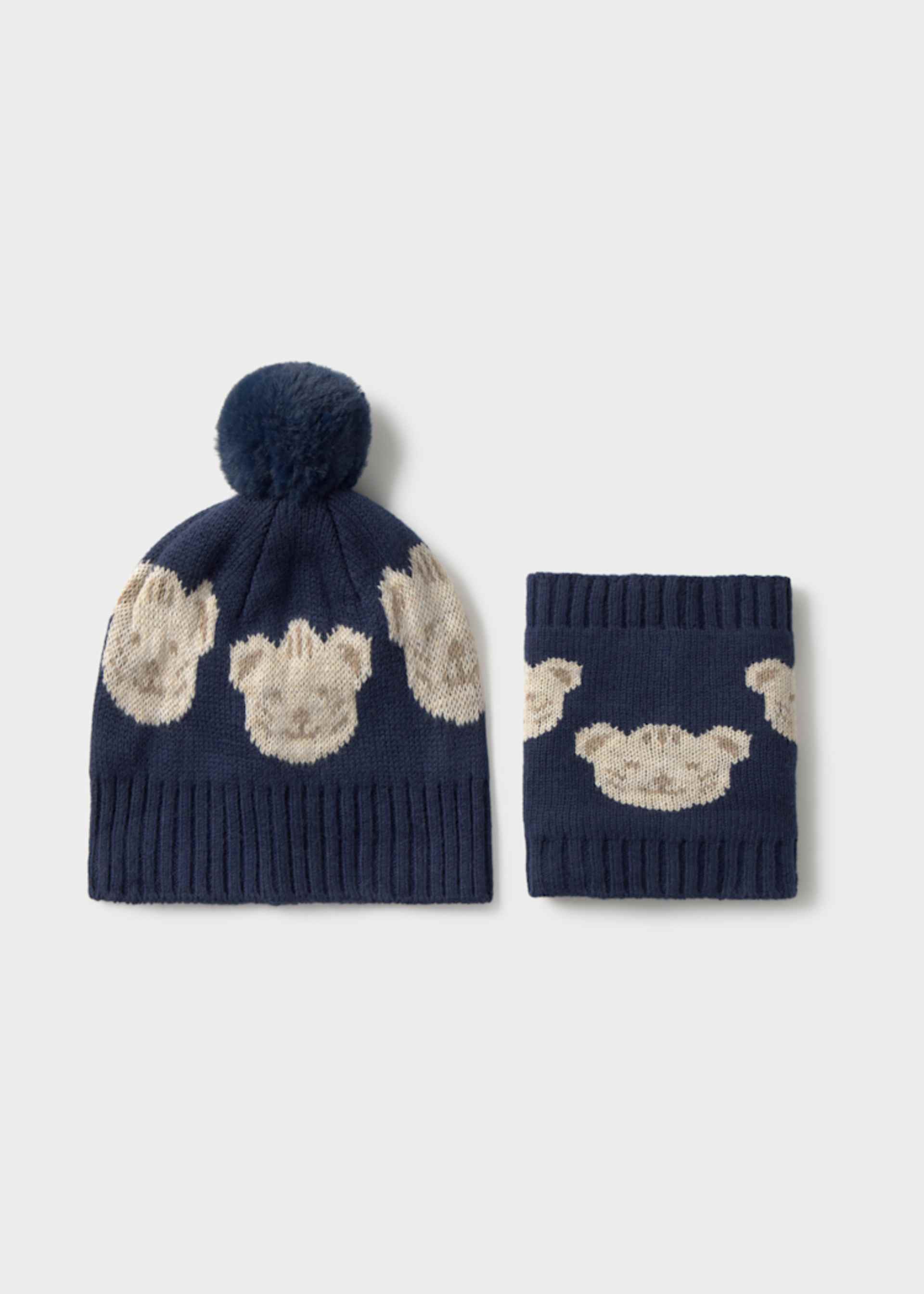 Baby hat and scarf set