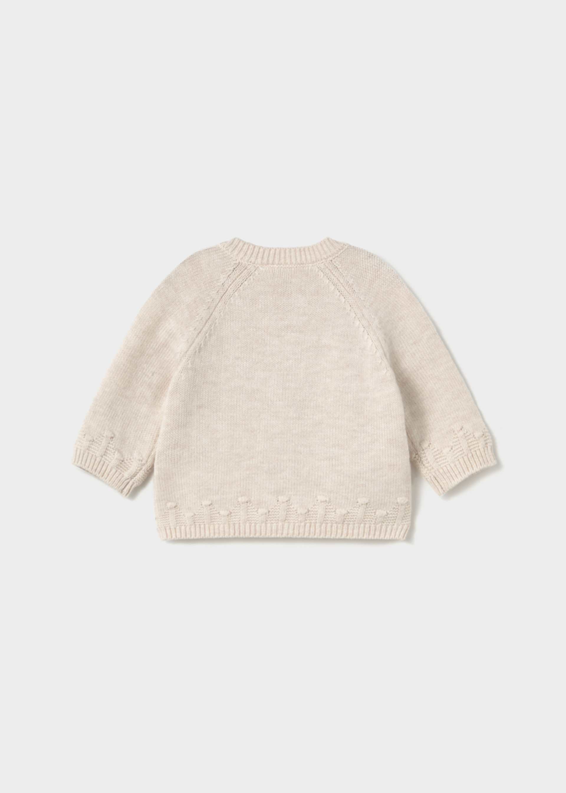 Jacheta tip cardigan nou-nascut