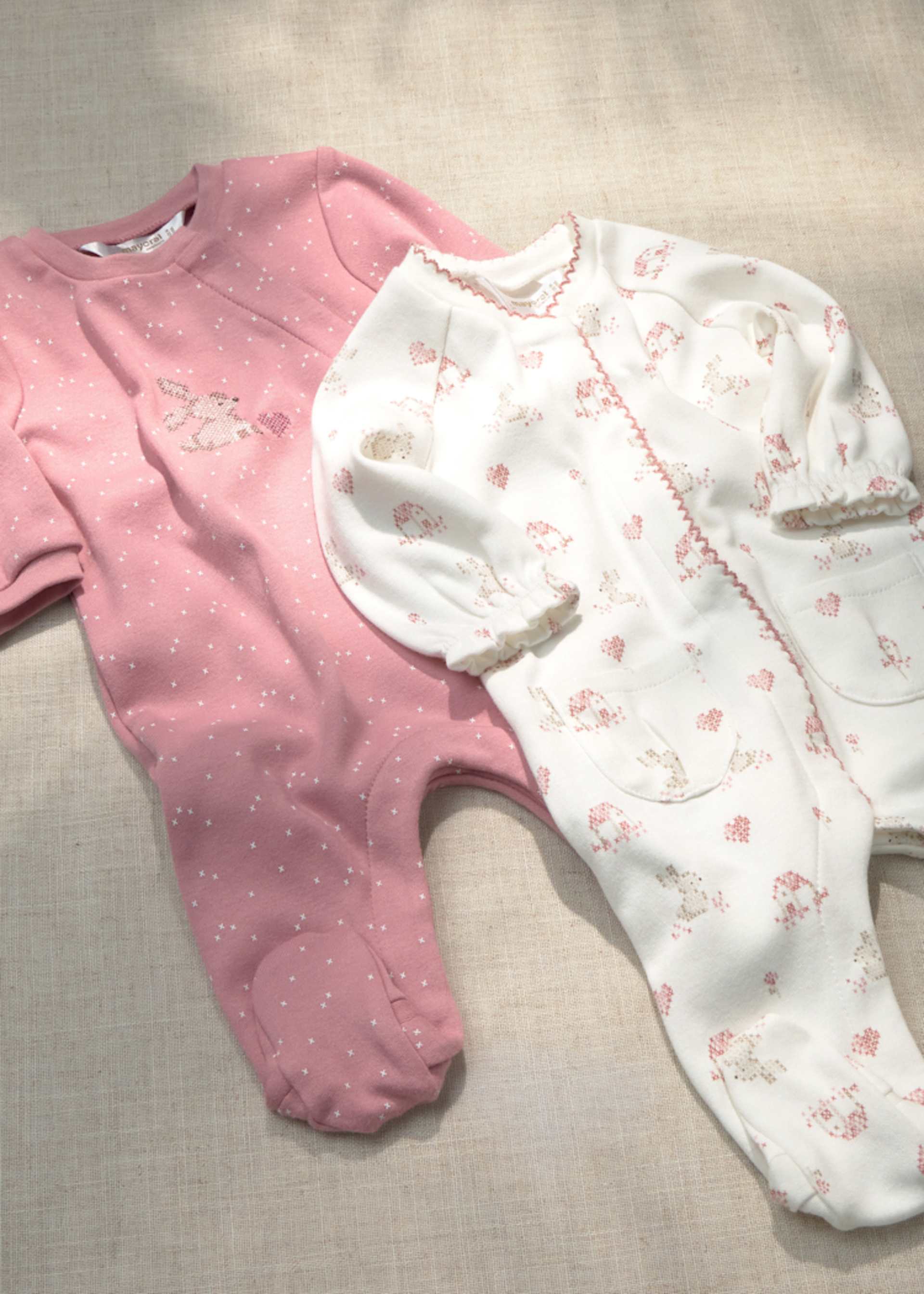 2er-Pack Schlafanzüge Neugeborene Mädchen 2er-Pack Schlafanzüge Neugeborene Mädchen