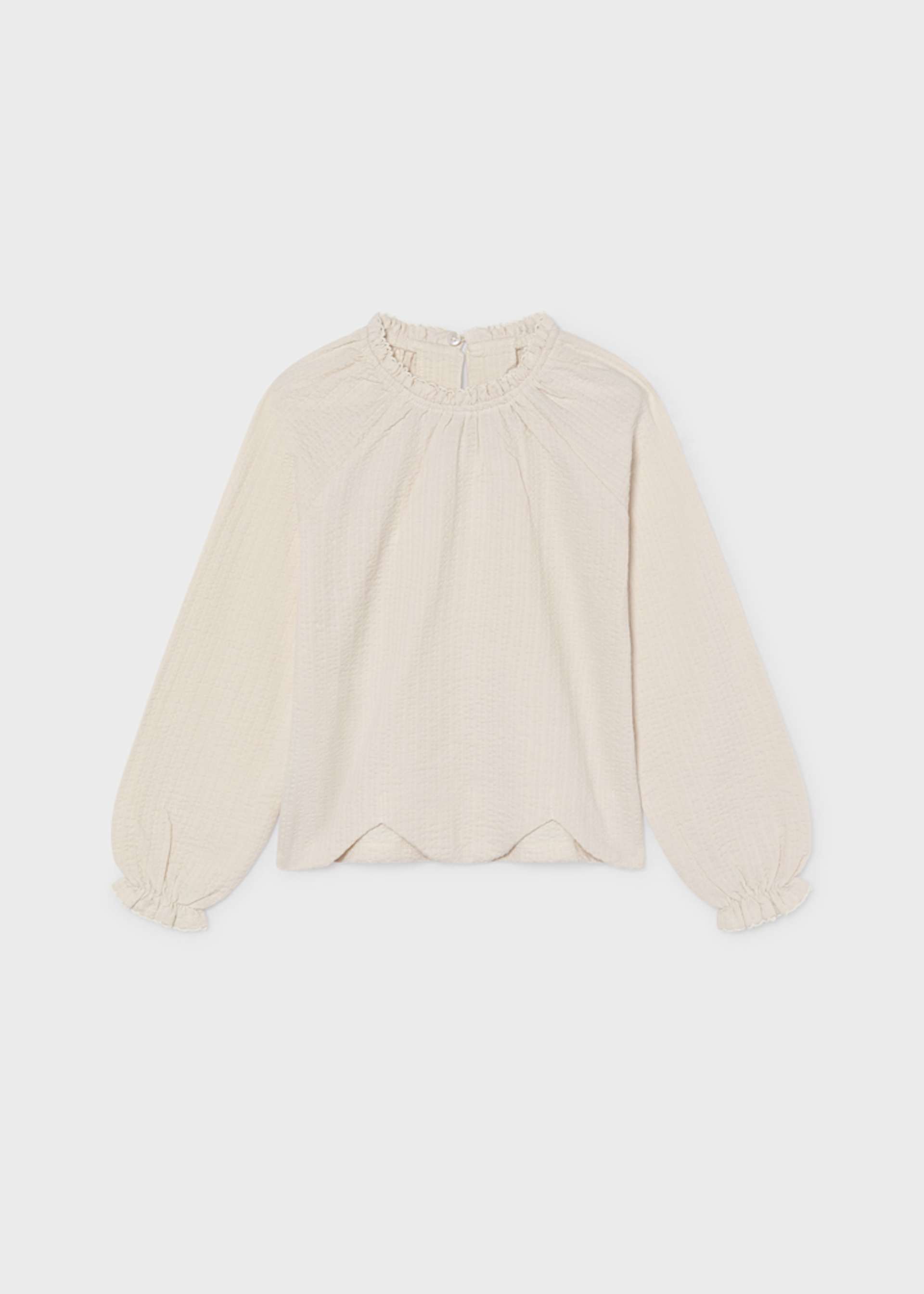 Girls' knitted top
