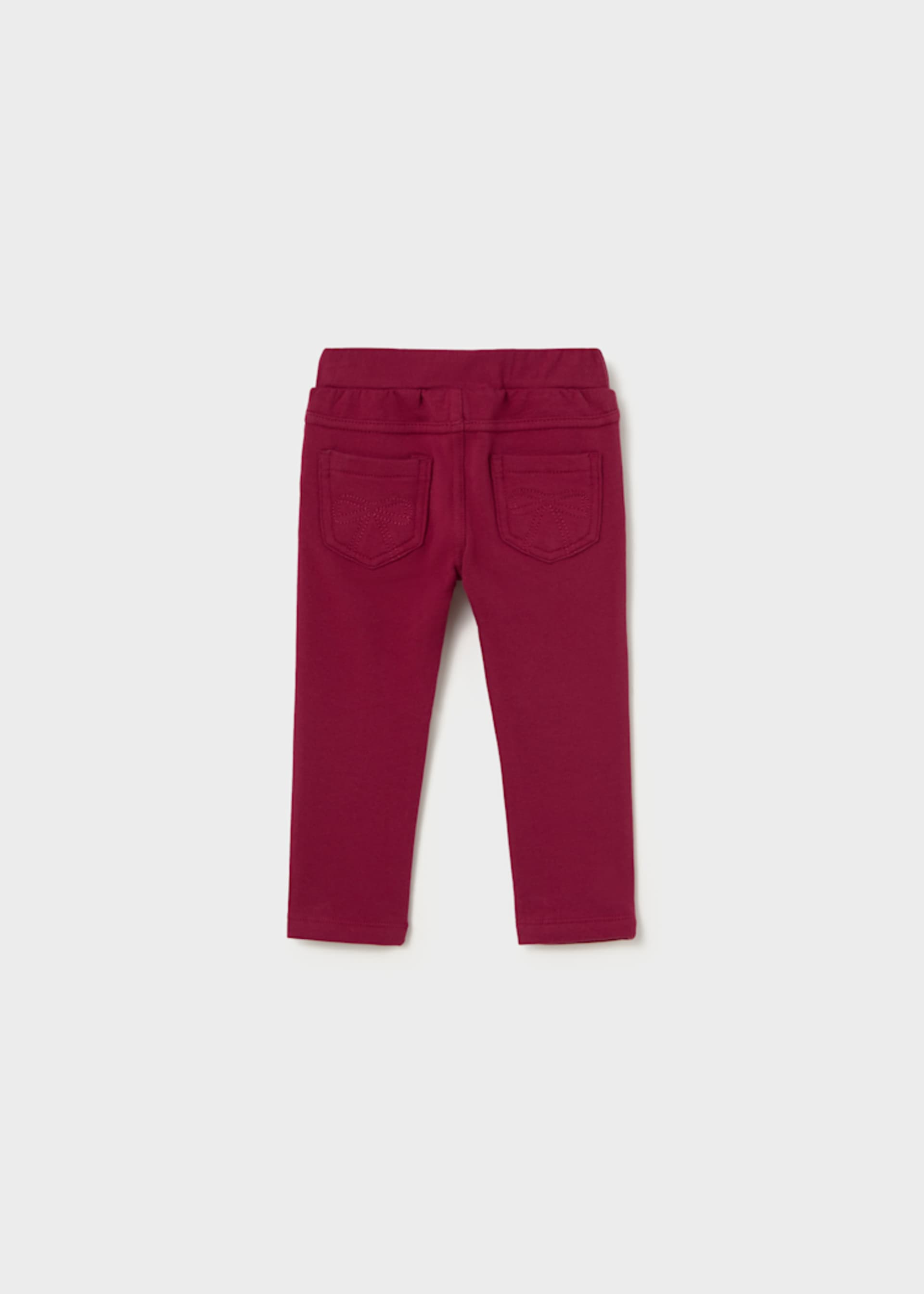 Pantalon basique en molleton bébé