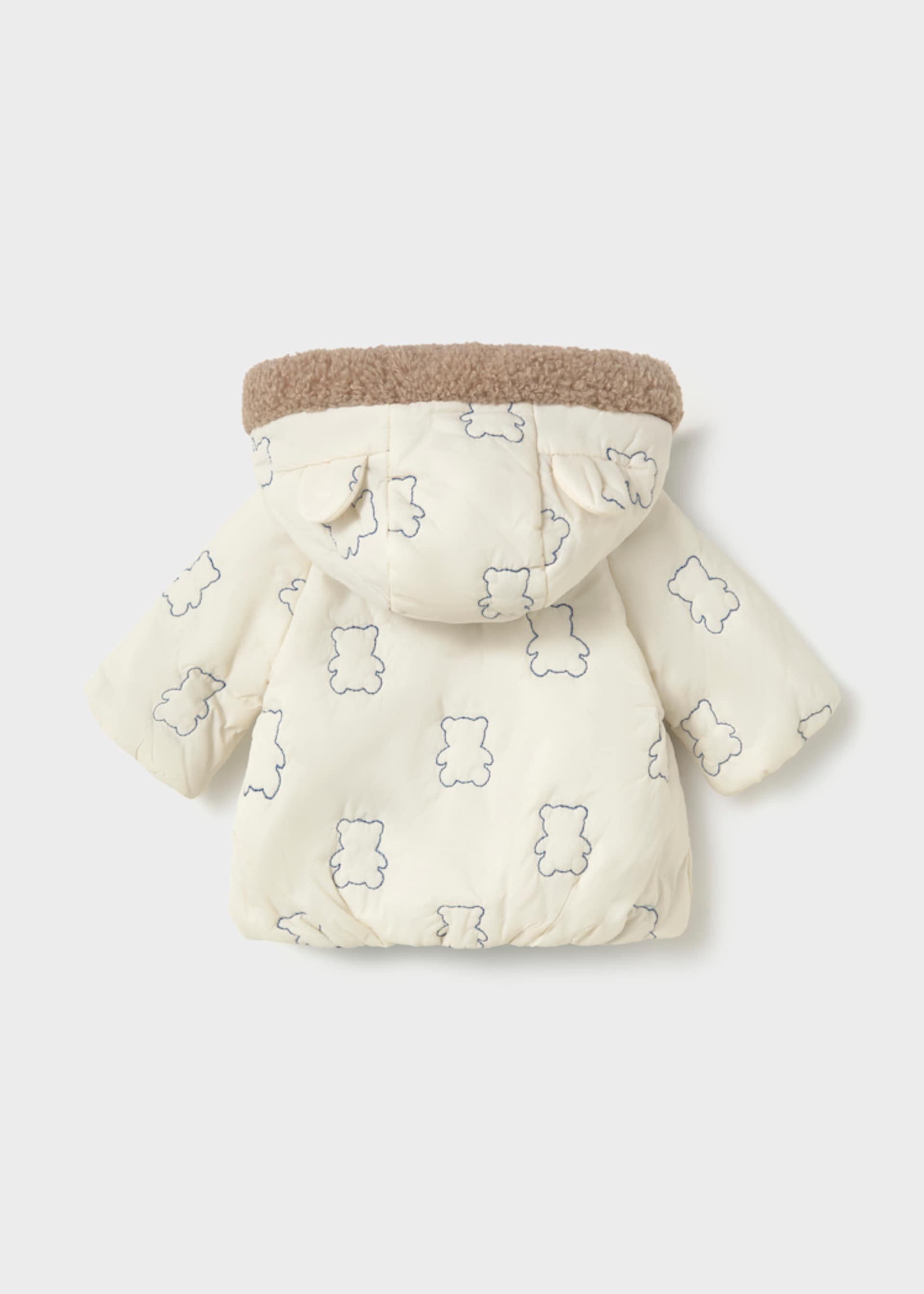 Newborn Boy Reversible Puffer Jacket