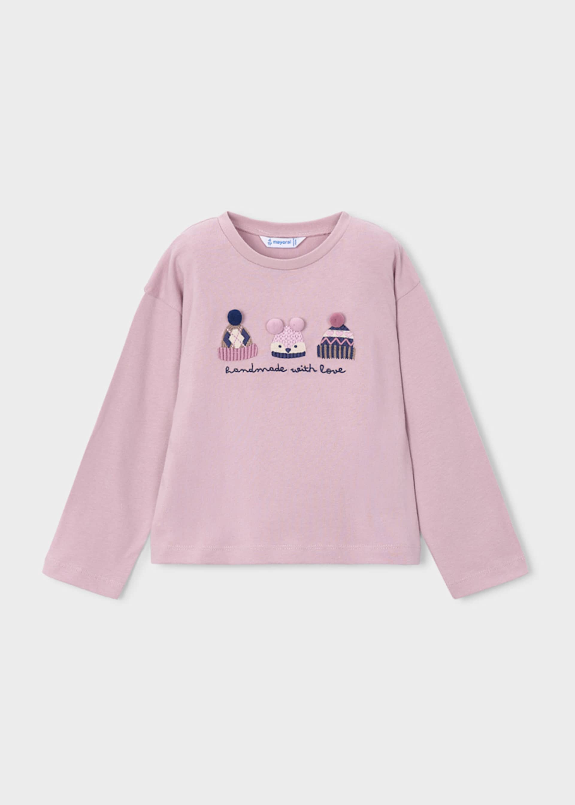 Camiseta bordado niña
