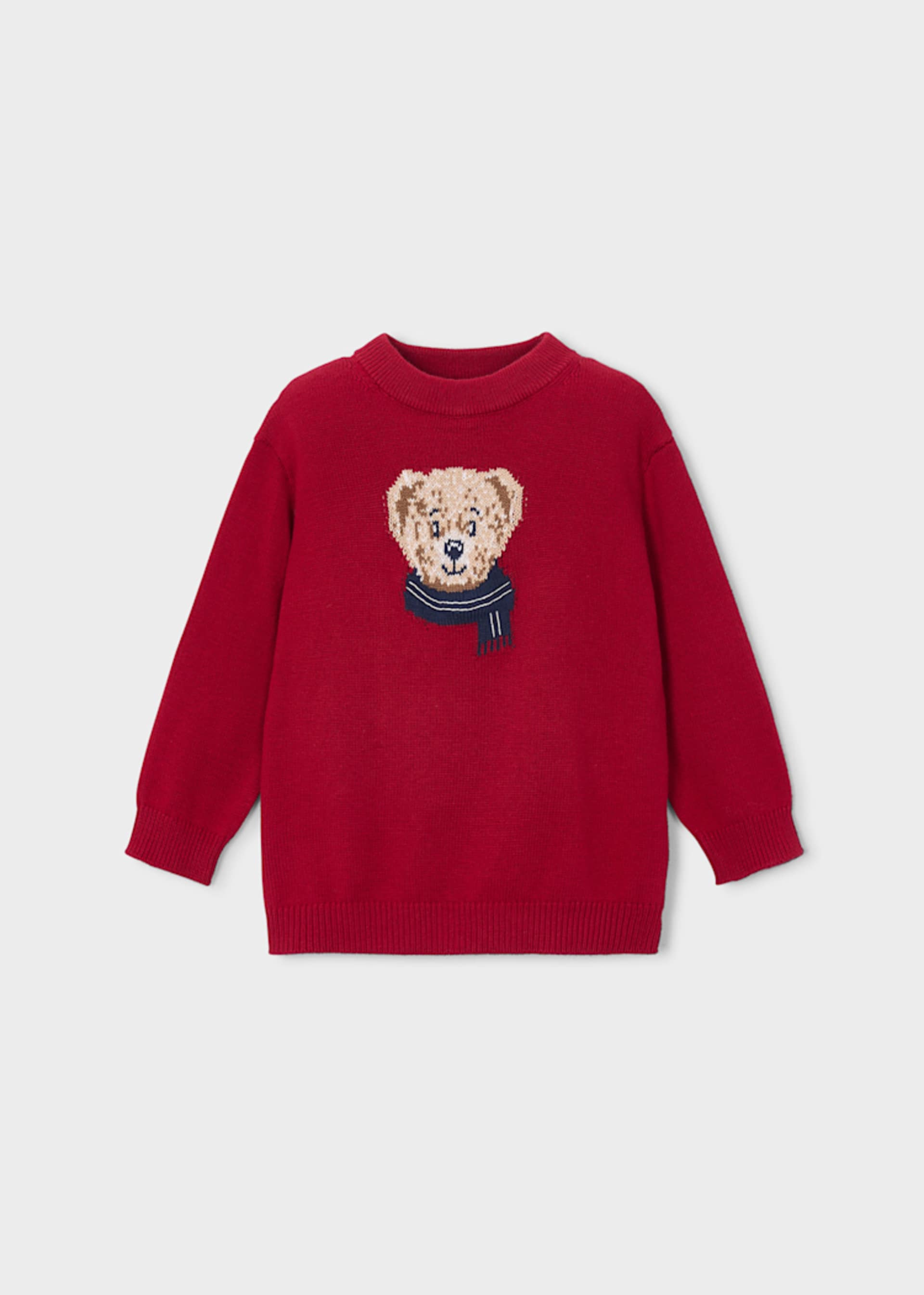 Boys' intarsia jumper