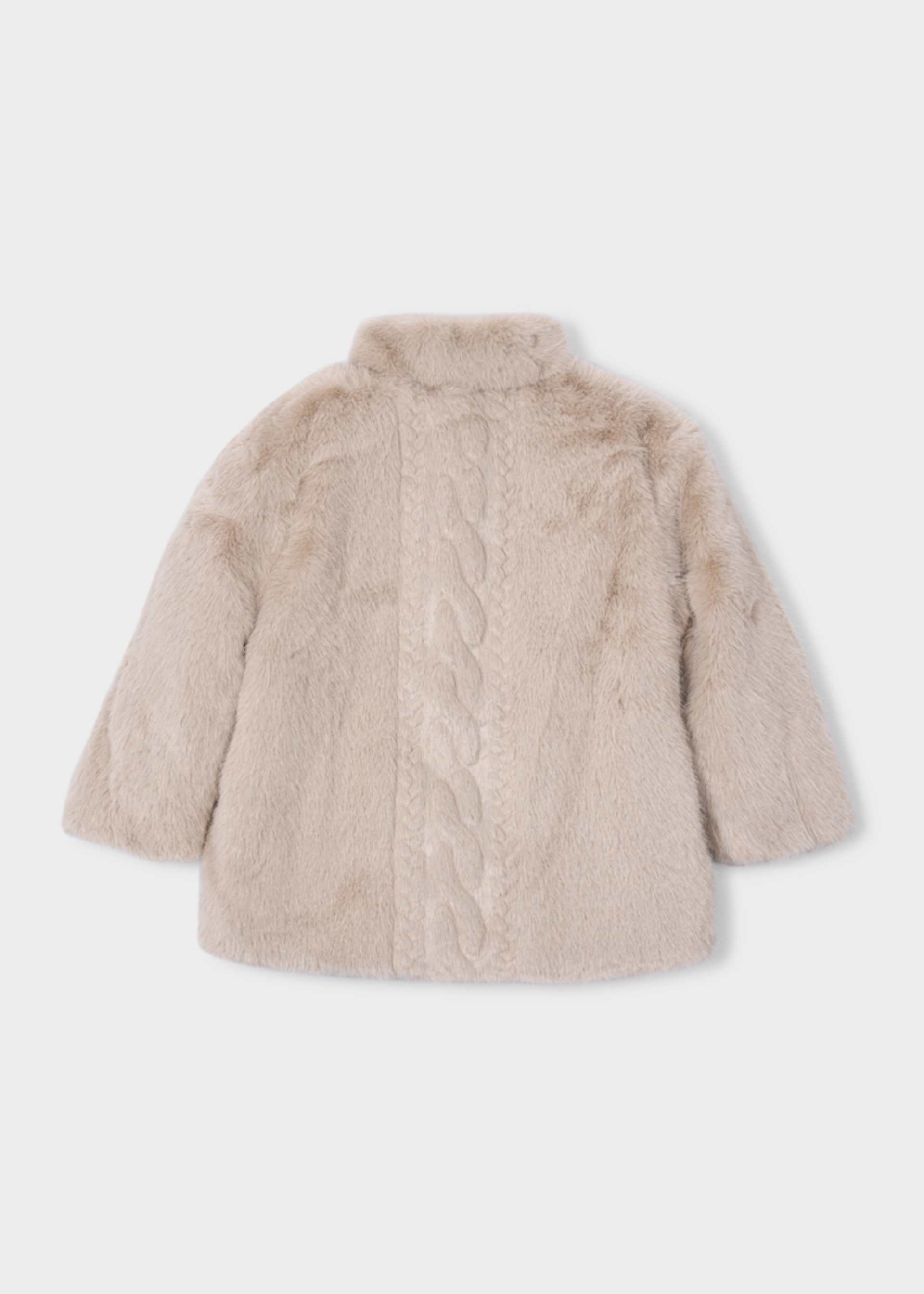Girls' fur coat