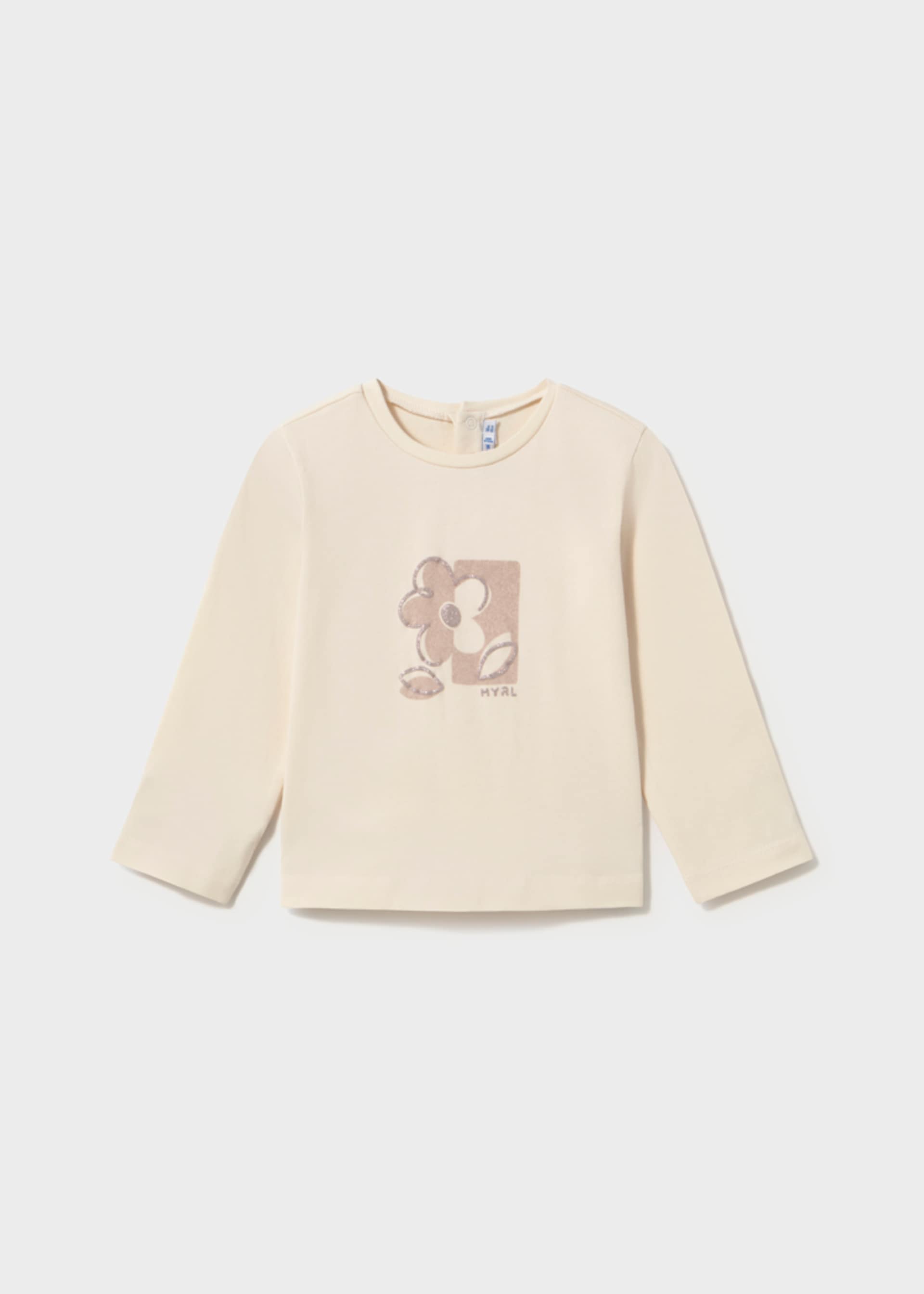 Camisola básica serigrafia bebé