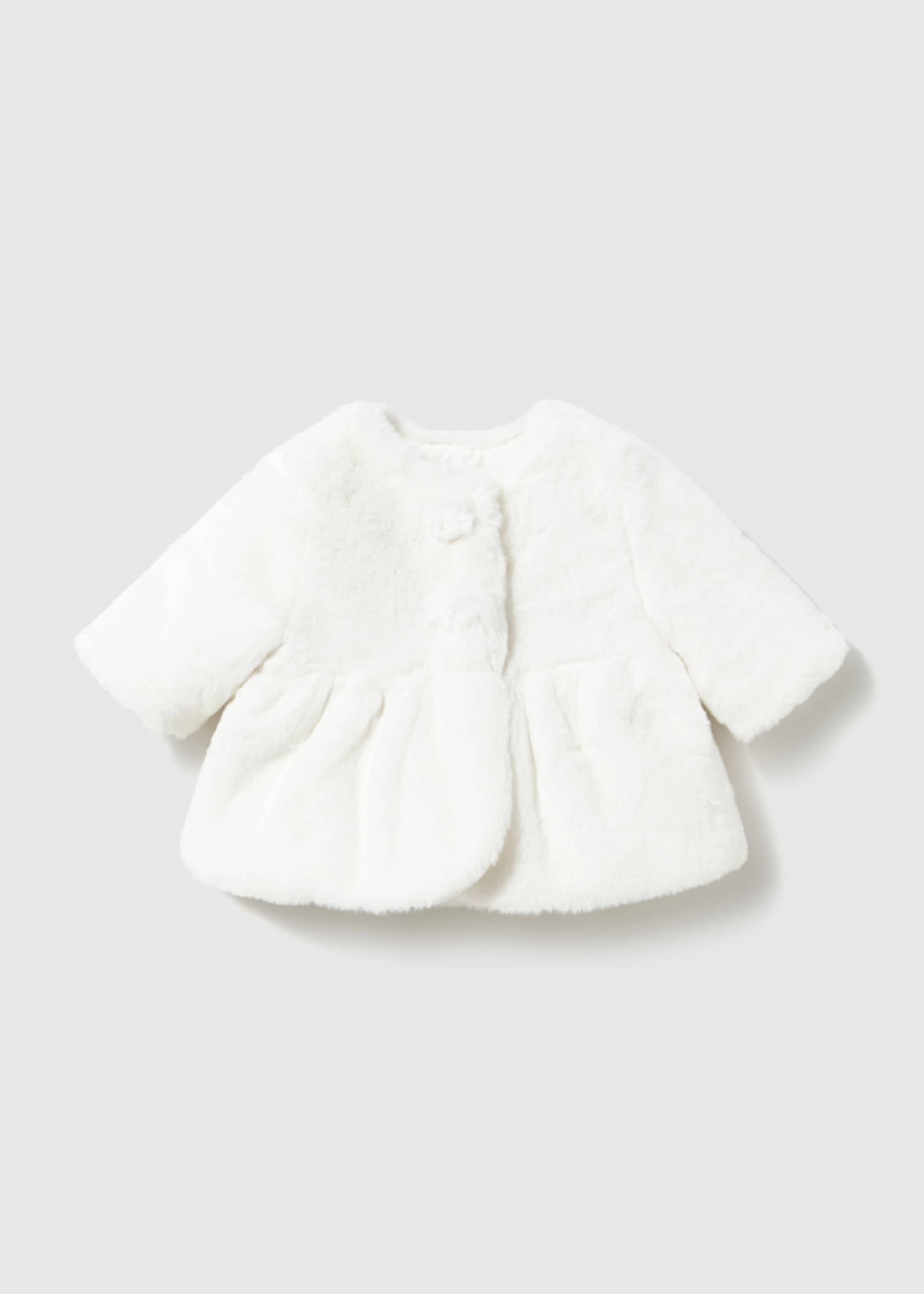 Newborn fur jacket