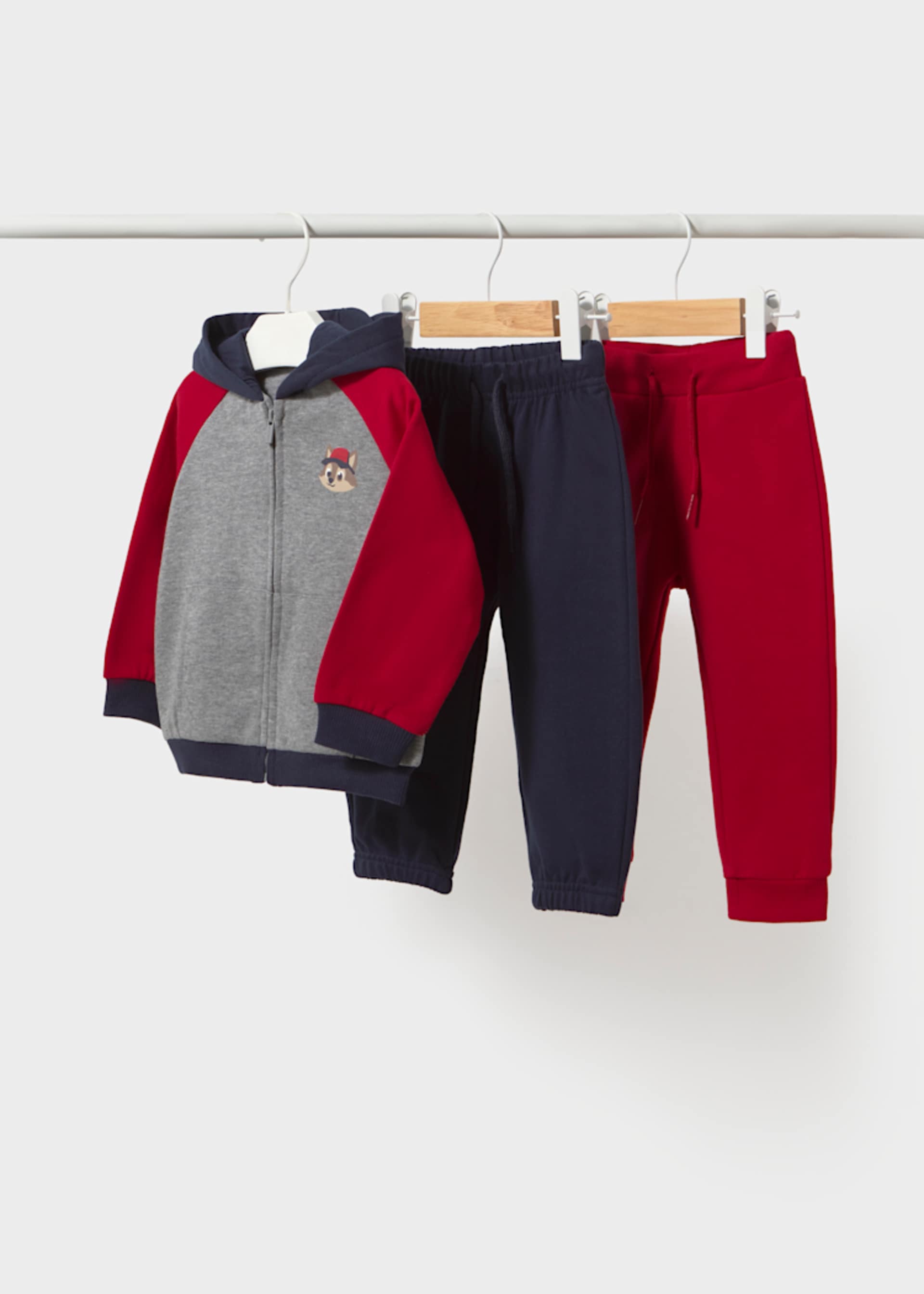 Tuta 2 pantaloni basici bimbo Tuta 2 pantaloni basici bimbo