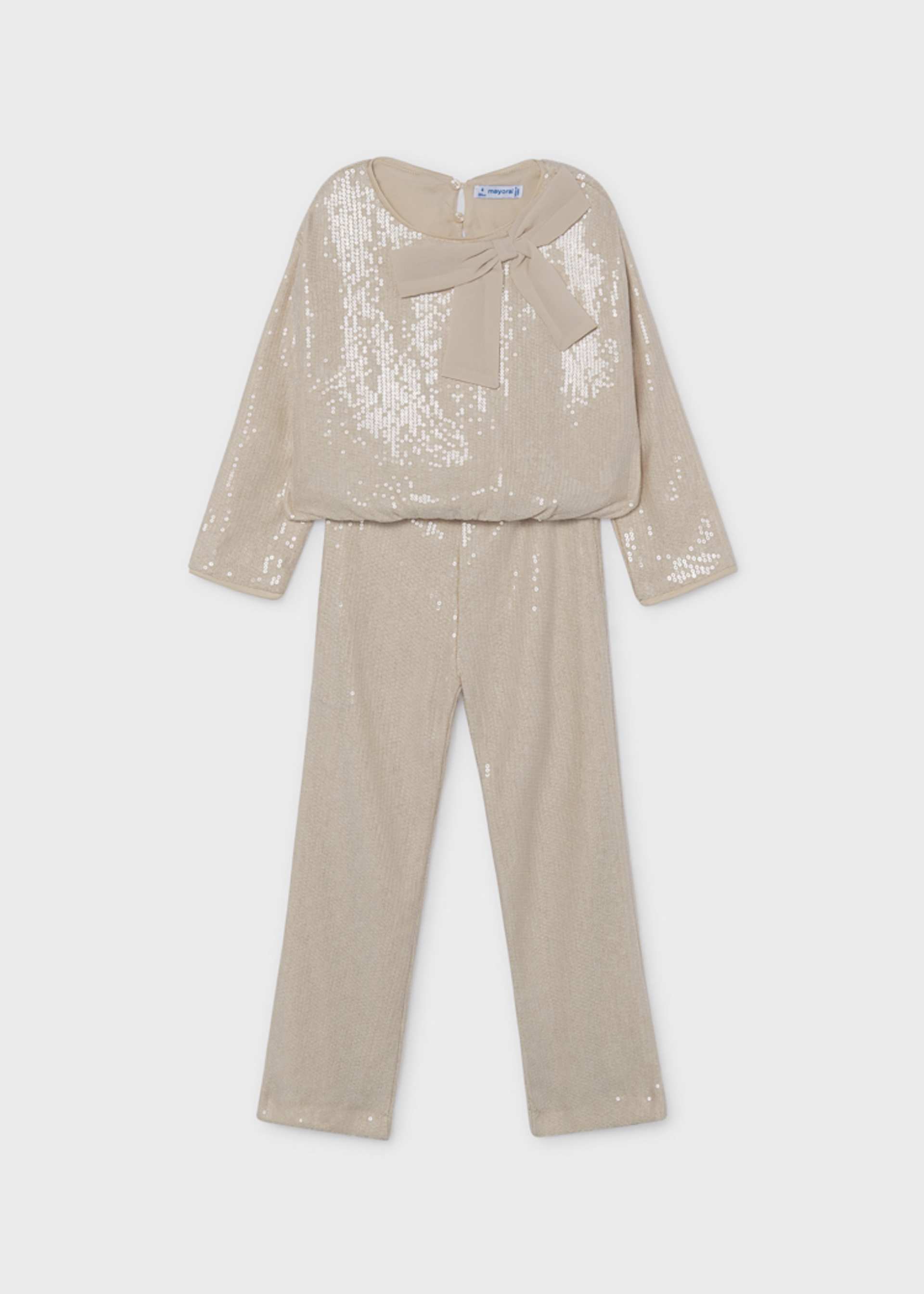 Ensemble pantalon et blouse à paillettes fille