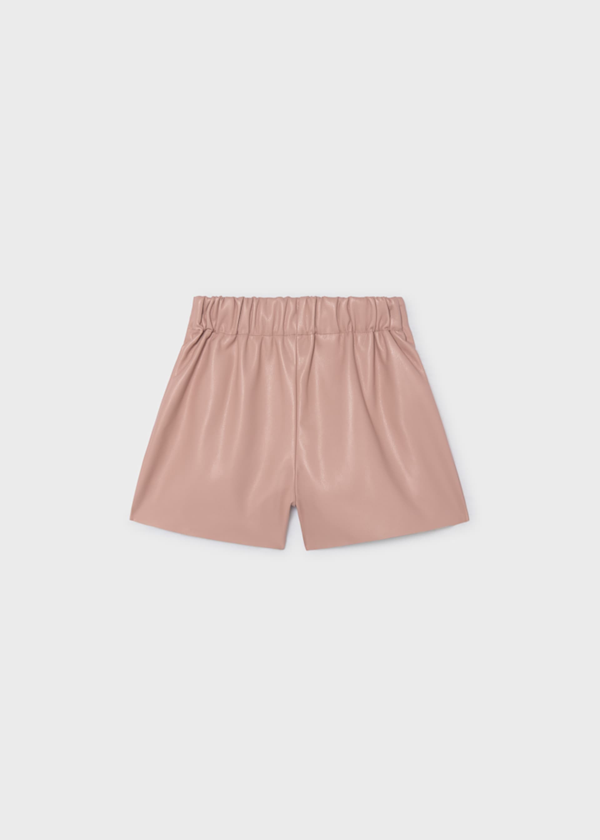 Bermuda similpelle bambina