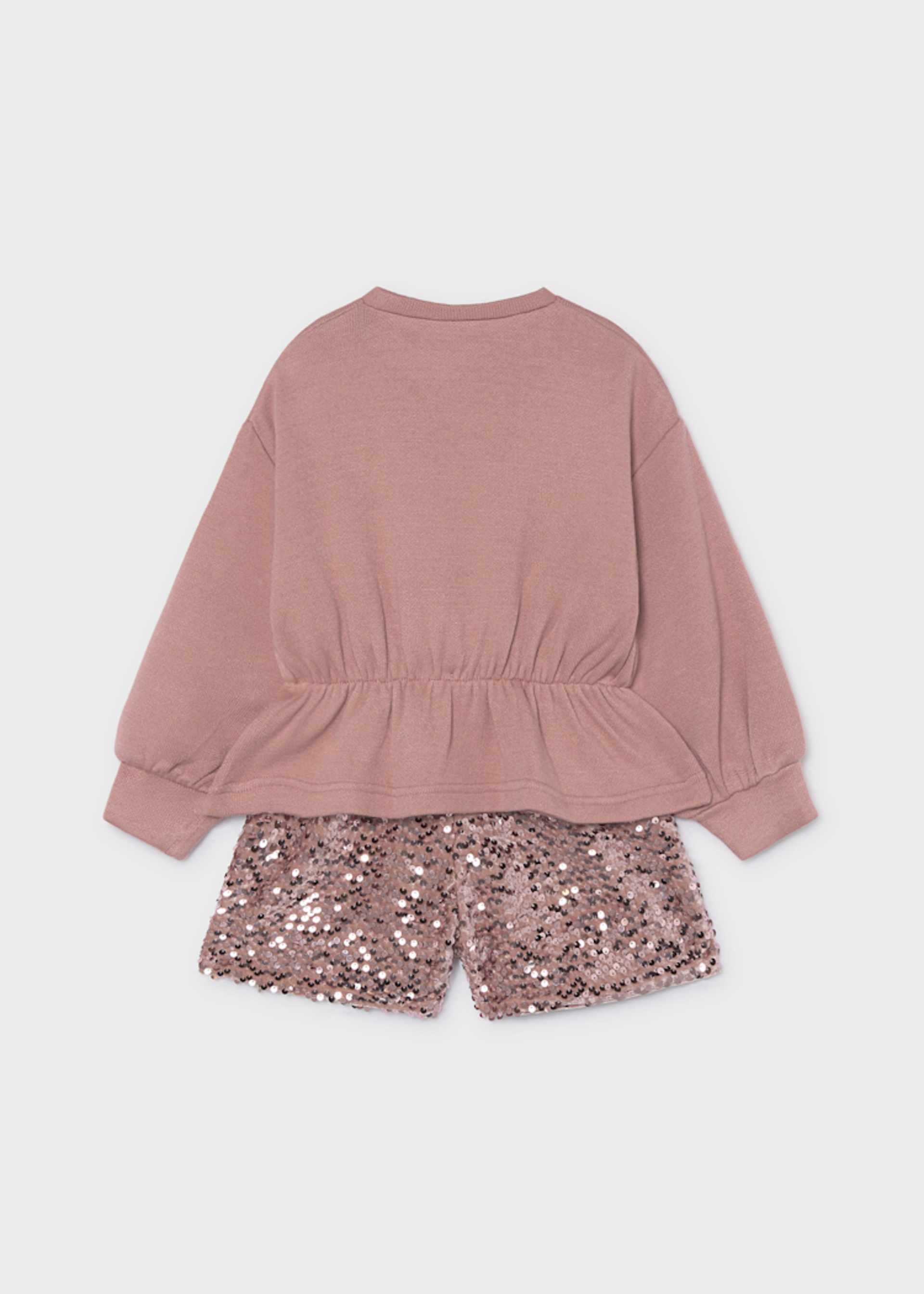 Conjunto pantalón y top niña