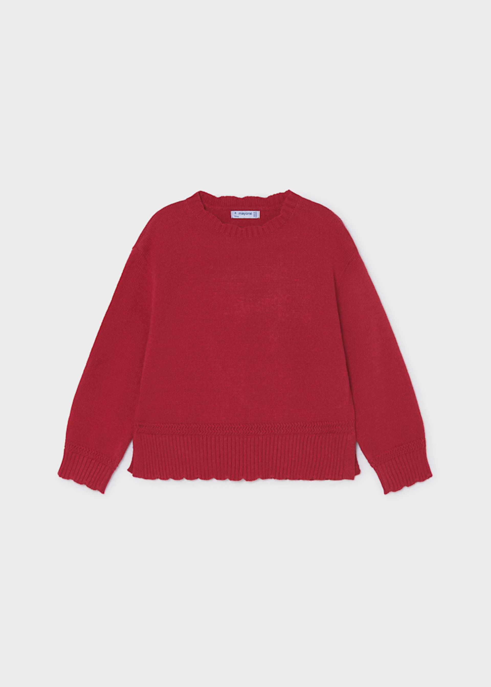 Pull en maille fille