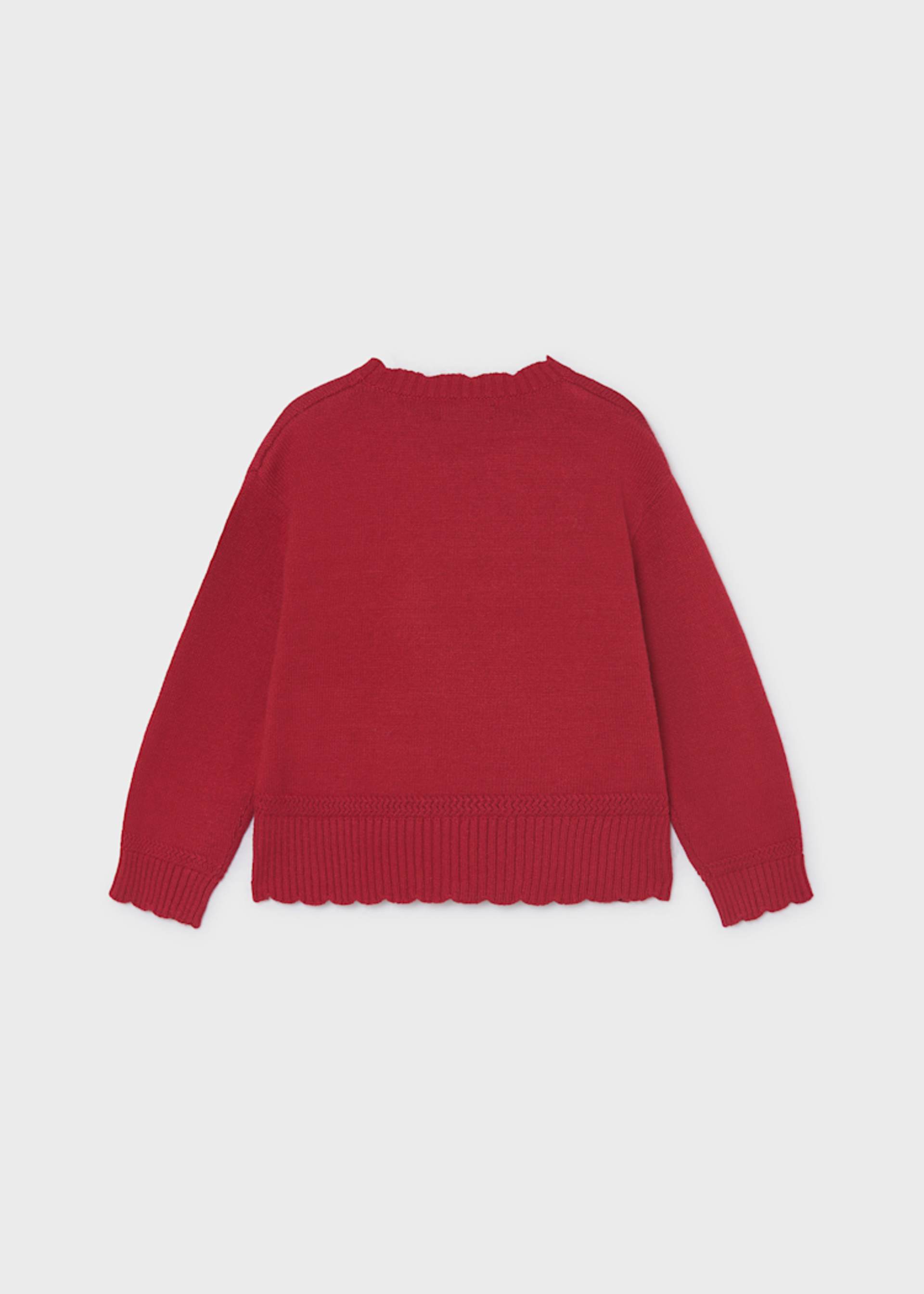 Pull en maille fille
