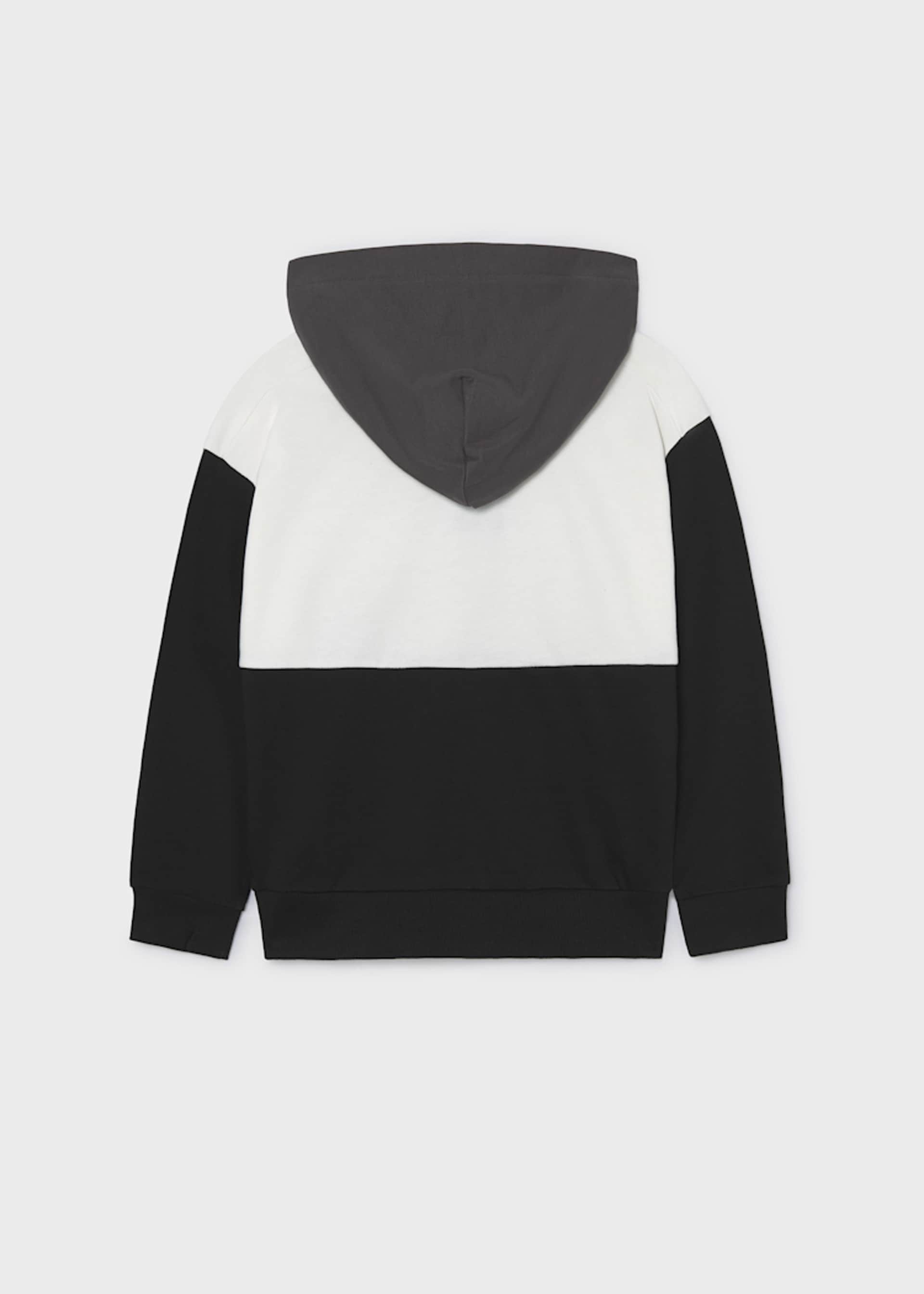 Kapuzen-Sweatshirt Motivdruck Teenager Jungen