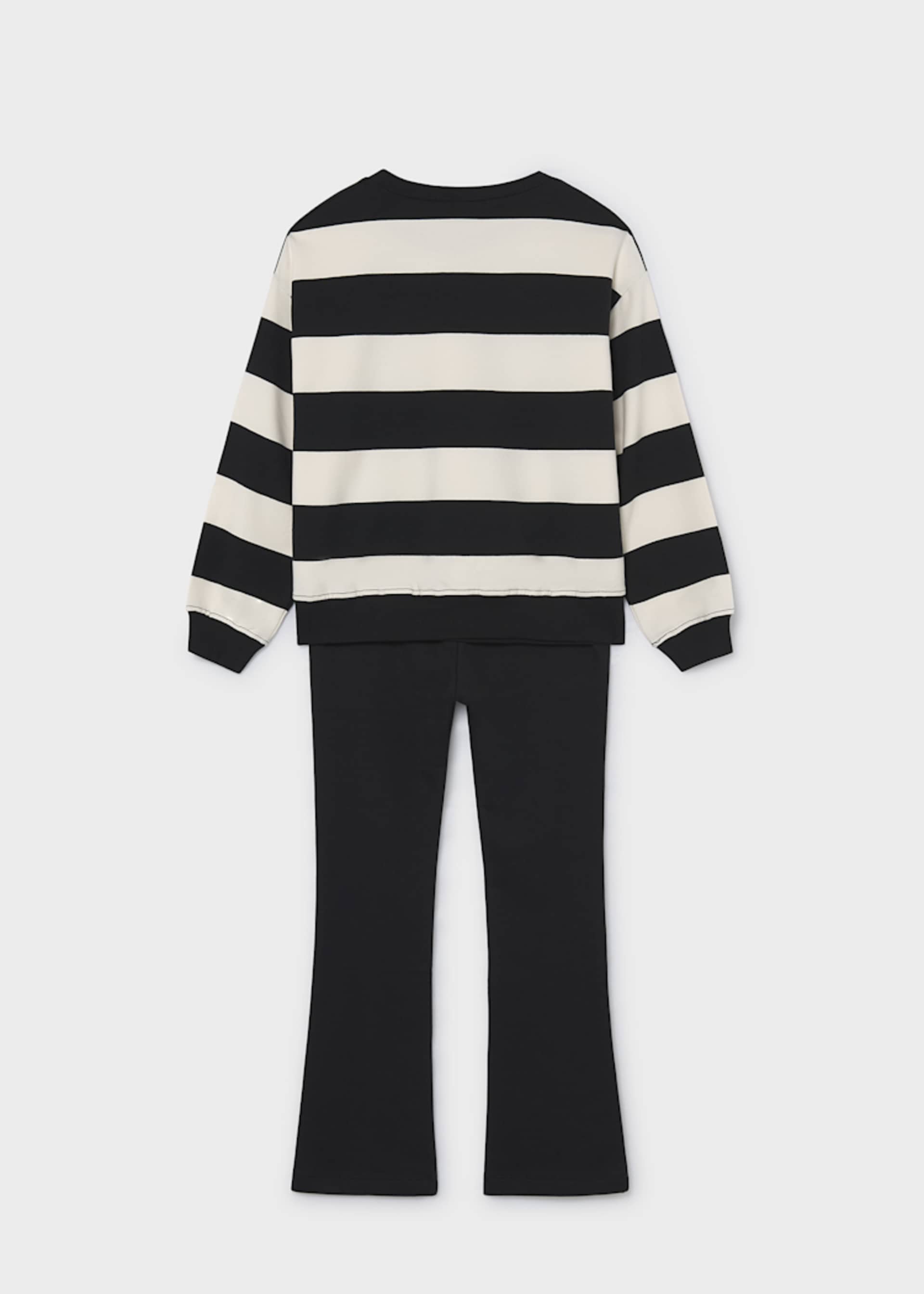 Set Hose und Pullover gestreift Teenager Mädchen