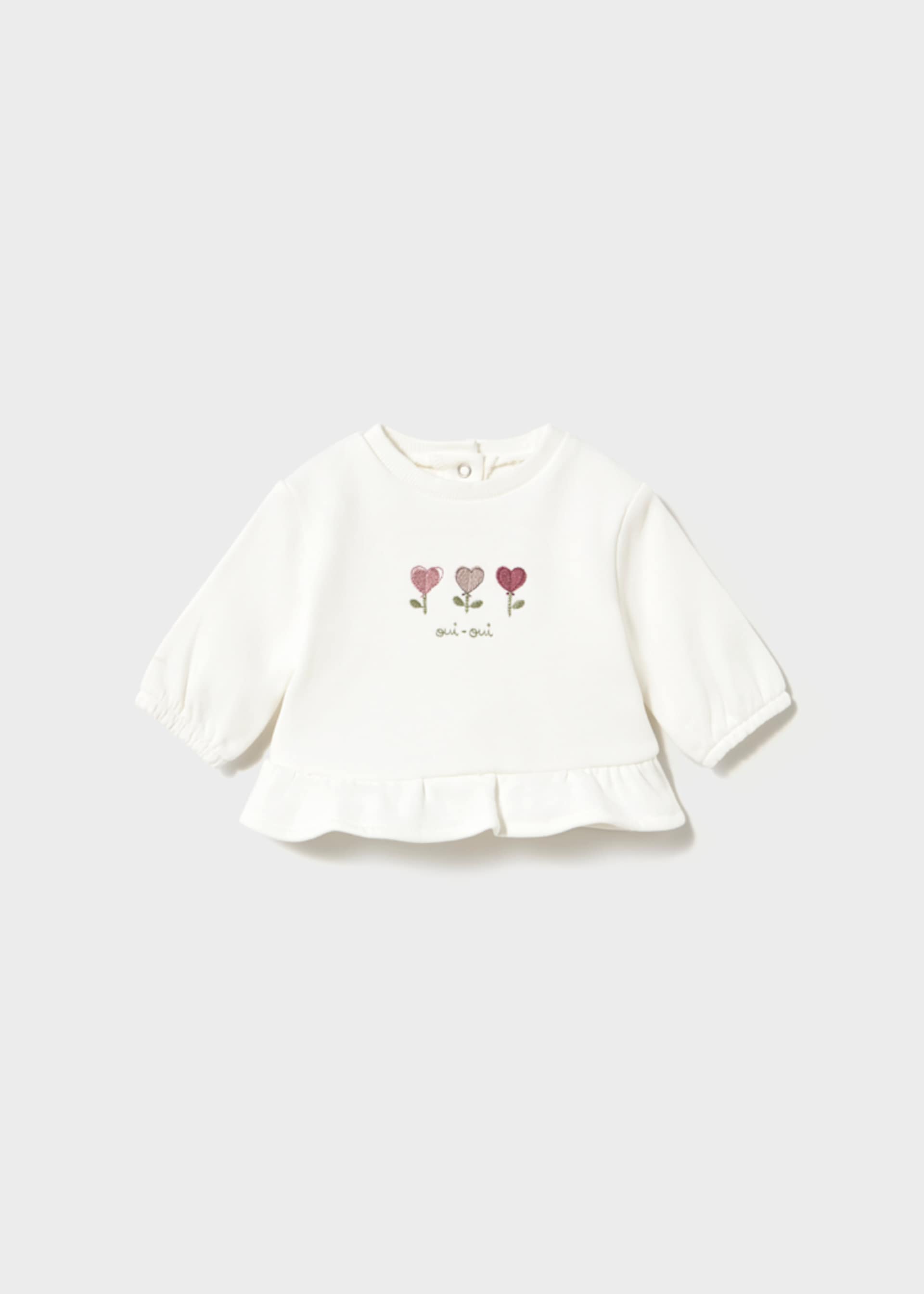 Newborn Girl 3-piece Tracksuit and Gilet