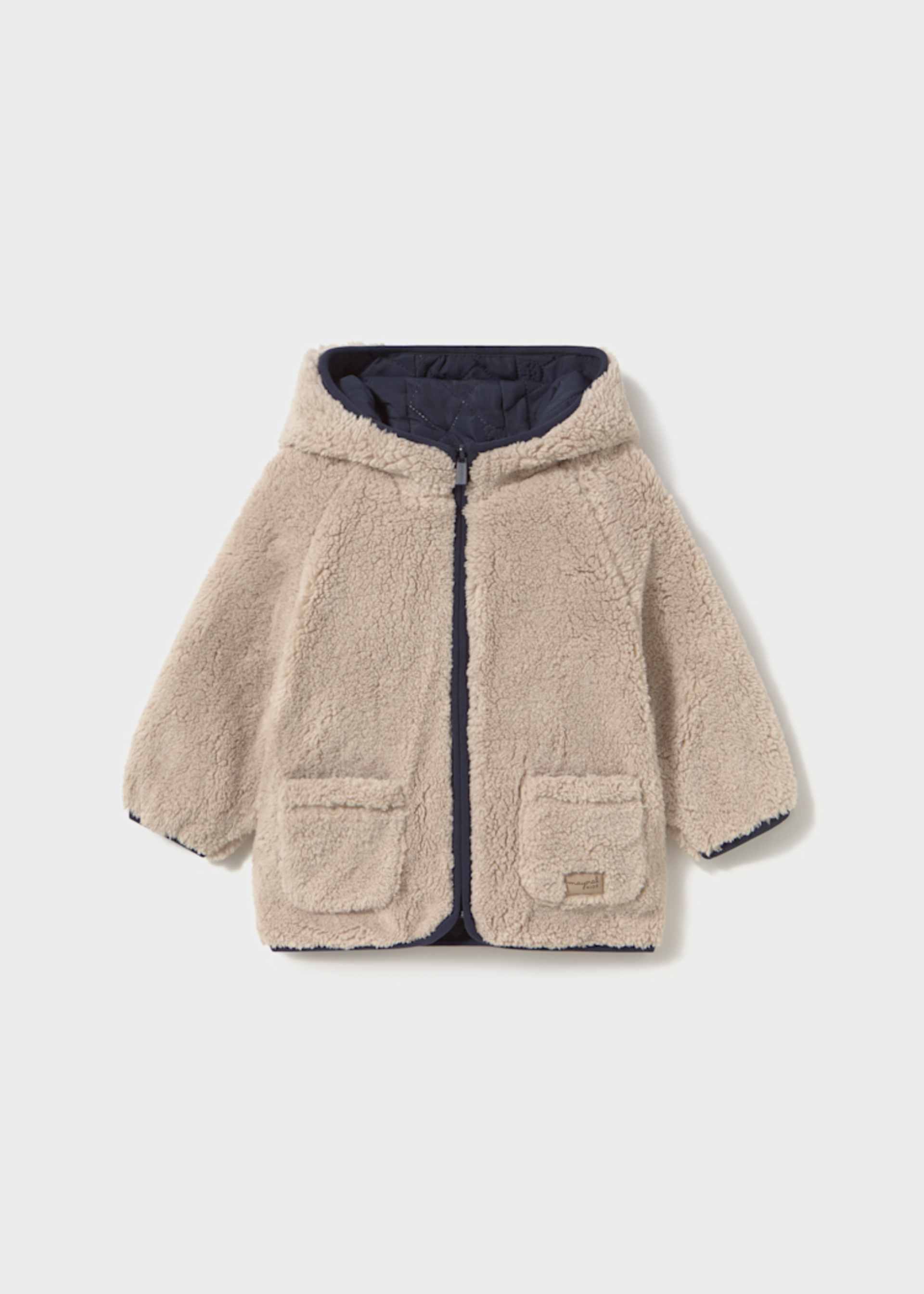 Manteau réversible en imitation mouton bébé Manteau réversible en imitation mouton bébé