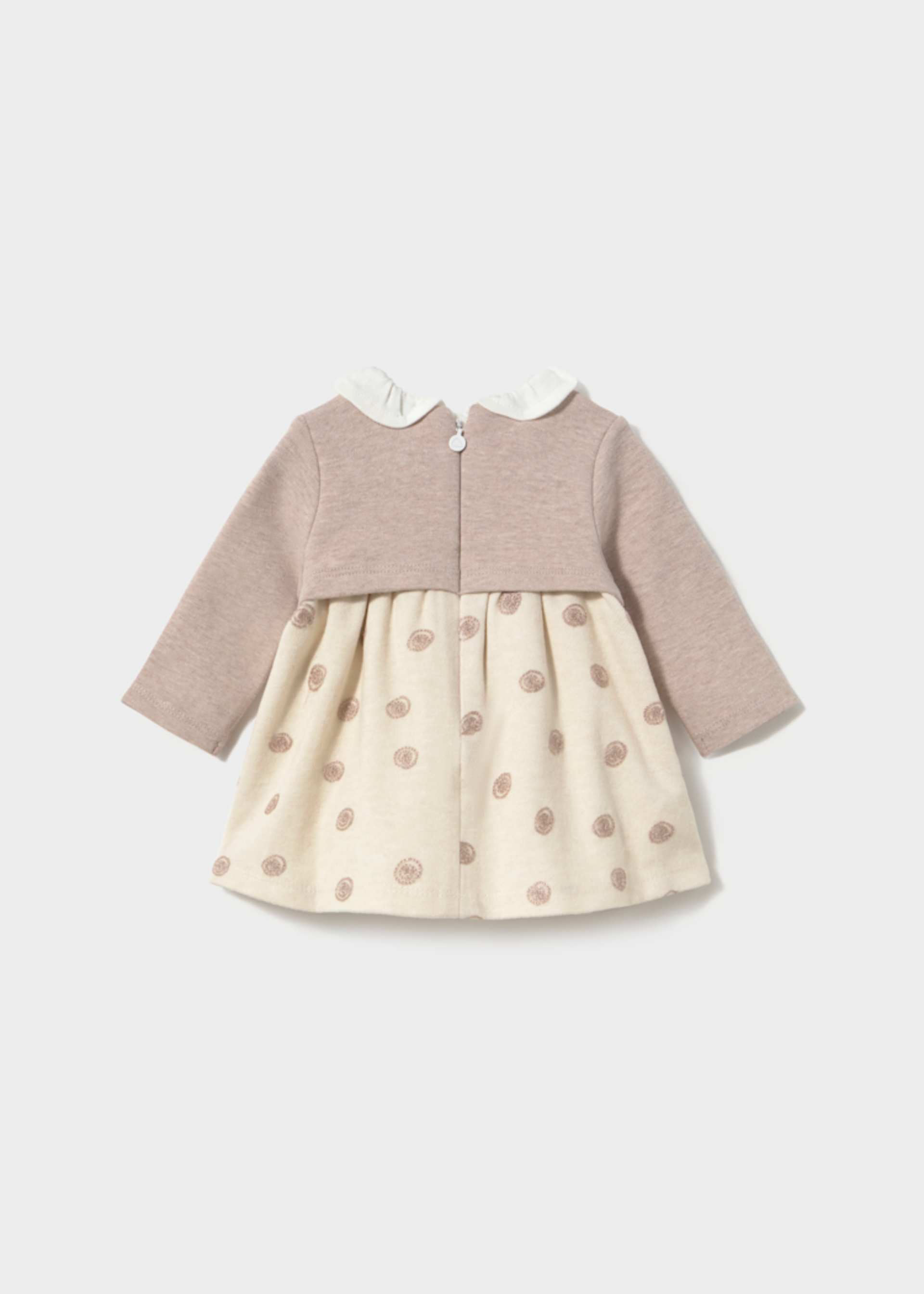 Vestito con scaldacuore neonata