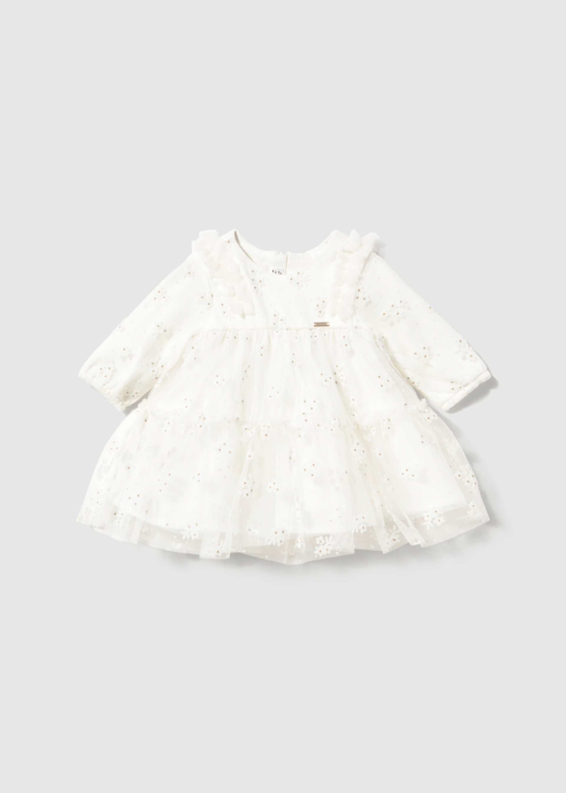 Vestito tulle stampato neonata