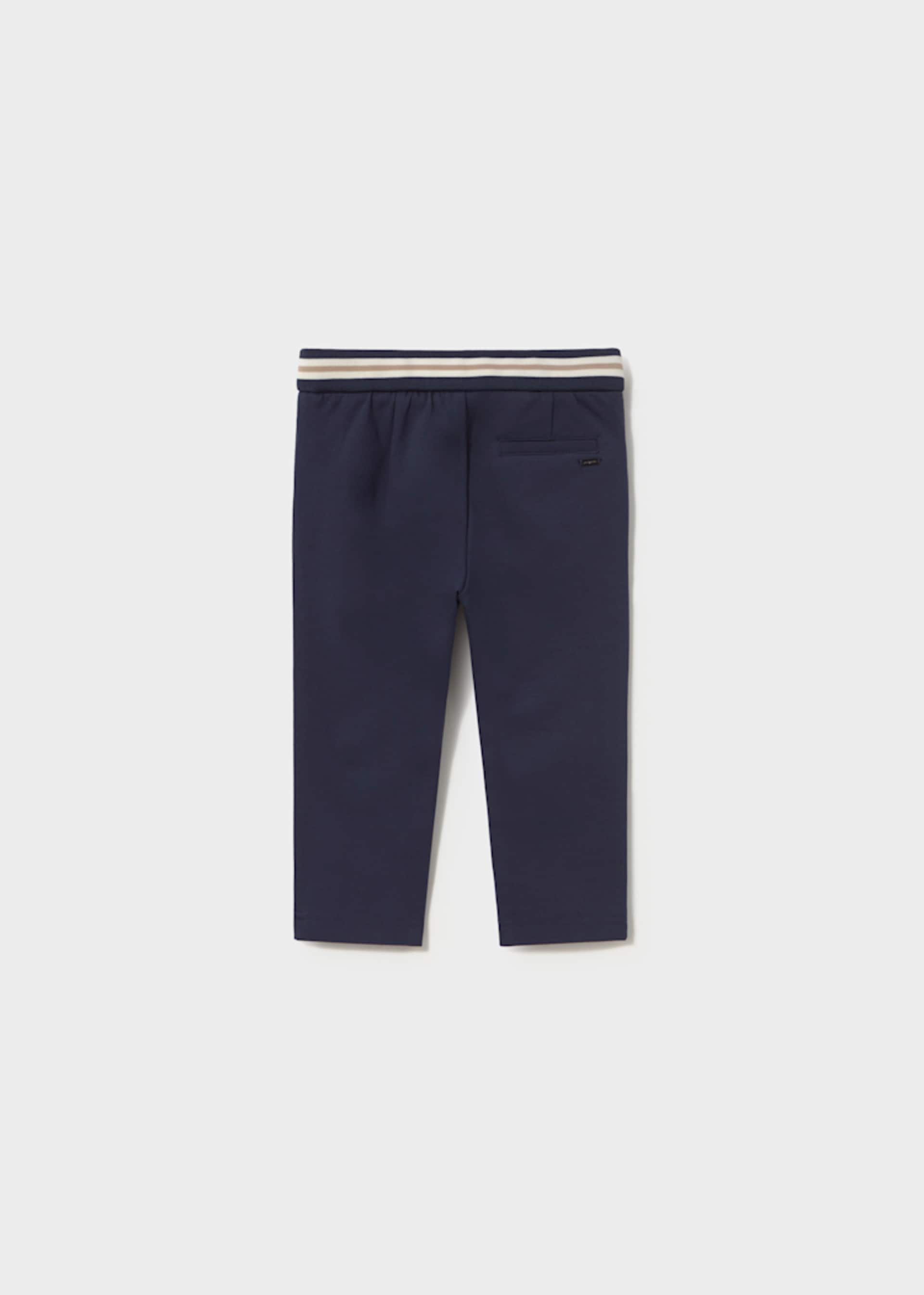 Pantalone a contrasto bimbo