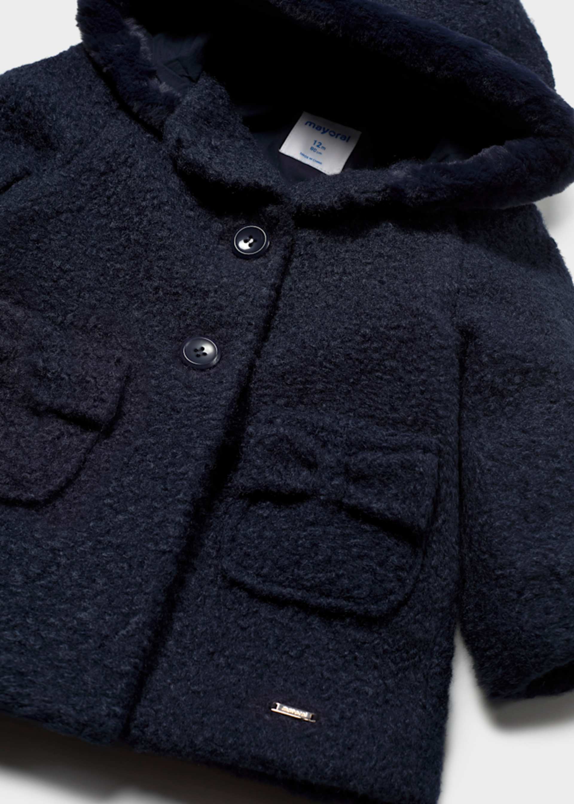 Baby Terry Hooded Coat Baby Terry Hooded Coat