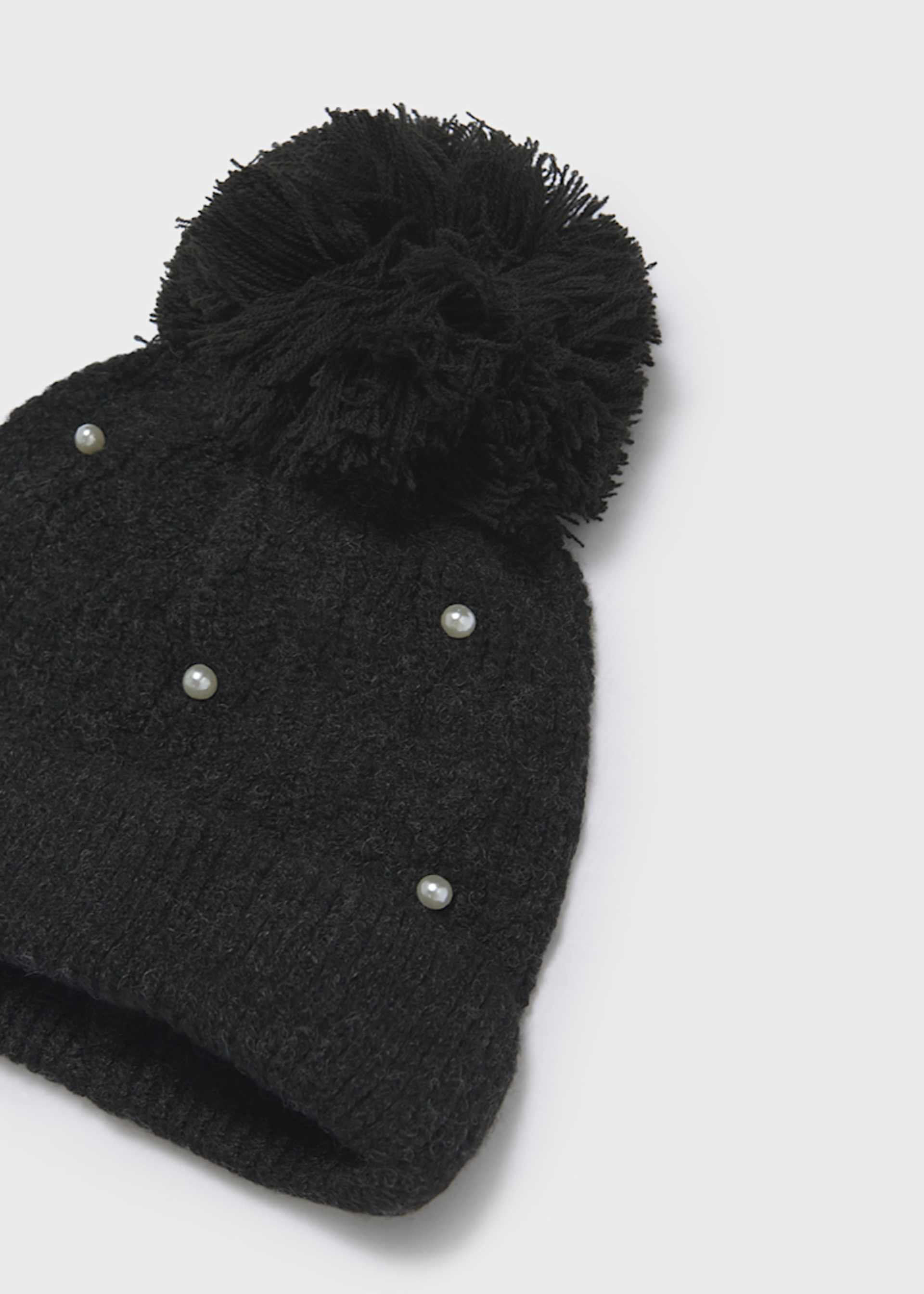 Gorro pérolas menina Gorro pérolas menina