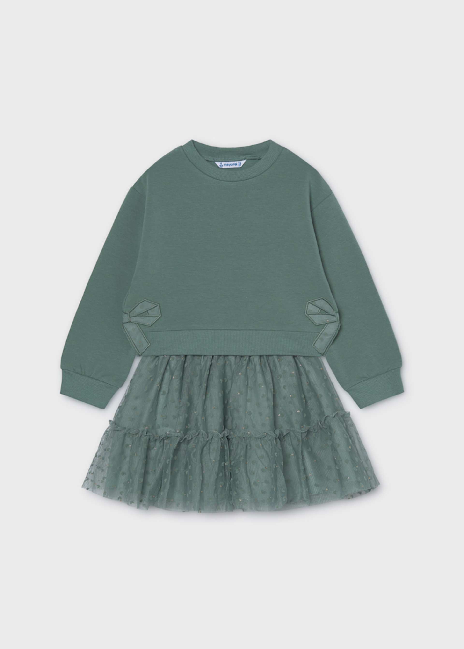 Girl Tulle Skirt and Sweatshirt Set