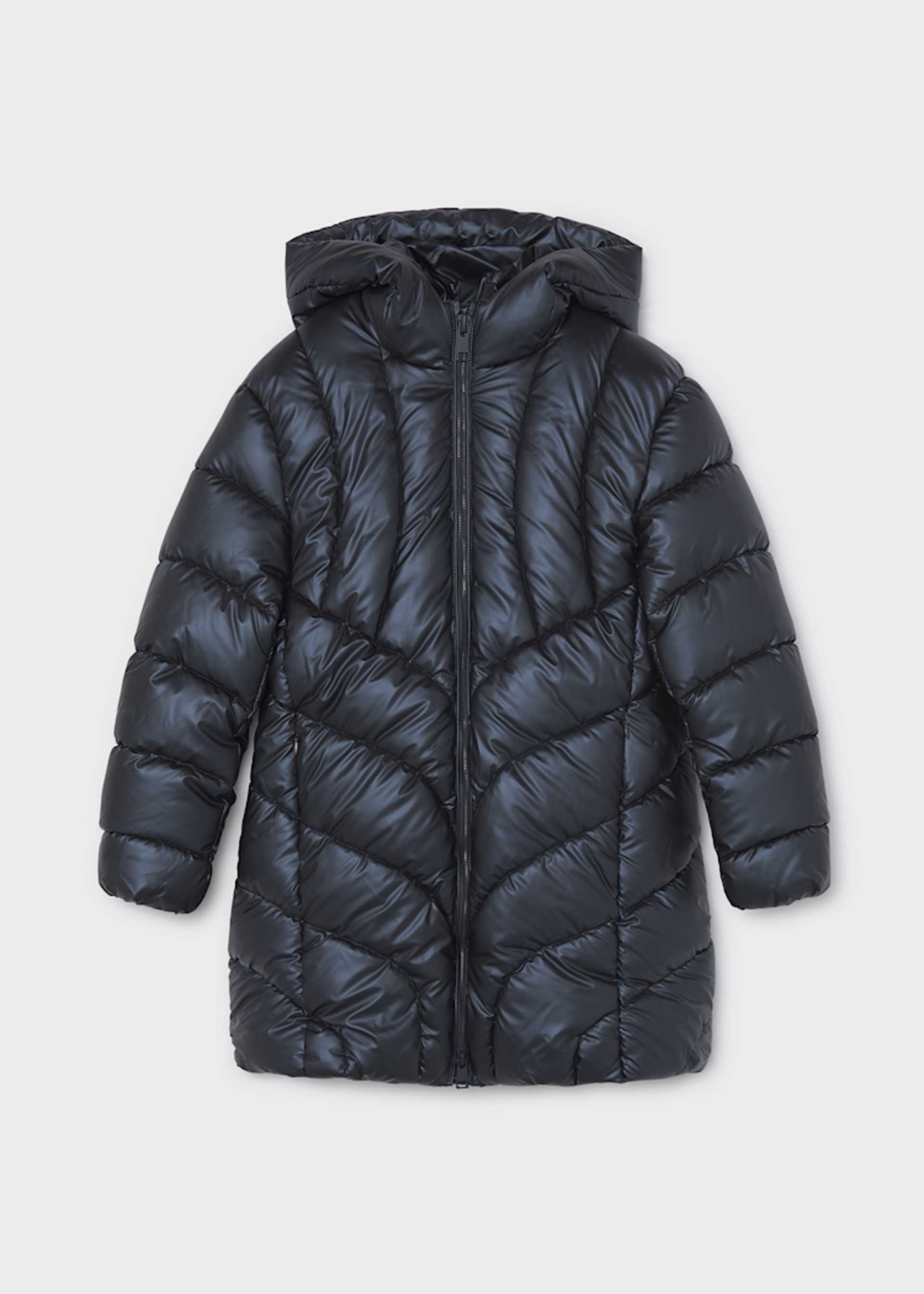 Lange Winterjacke gesteppt Teenager Mädchen Lange Winterjacke gesteppt Teenager Mädchen