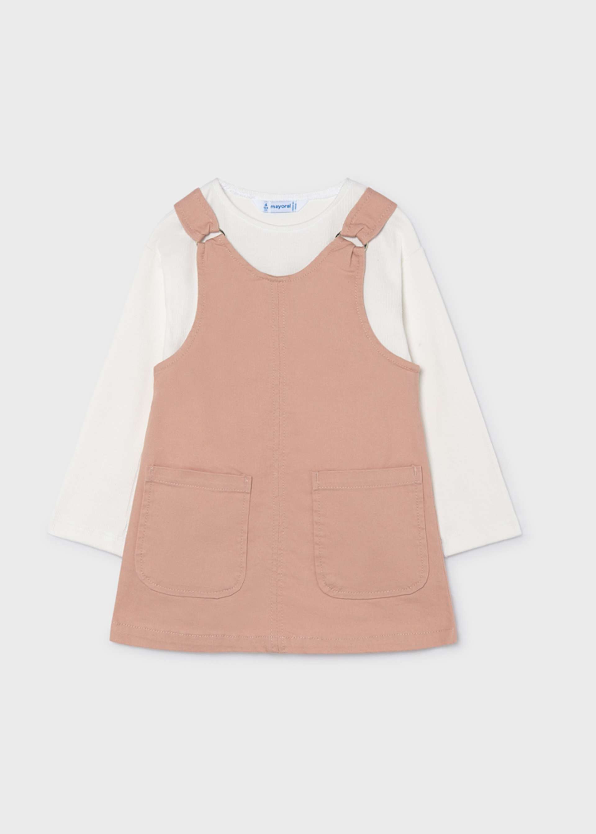 Girl Pinafore with T-Shirt