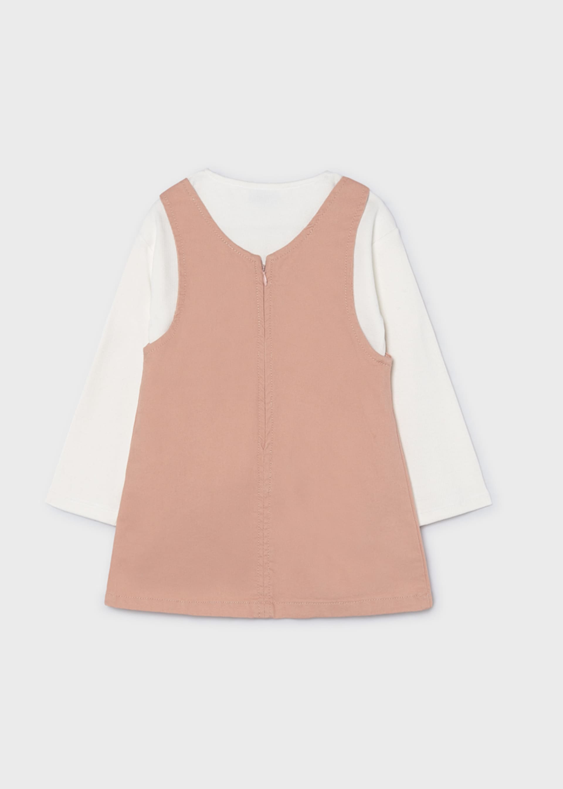 Playera con peto niña