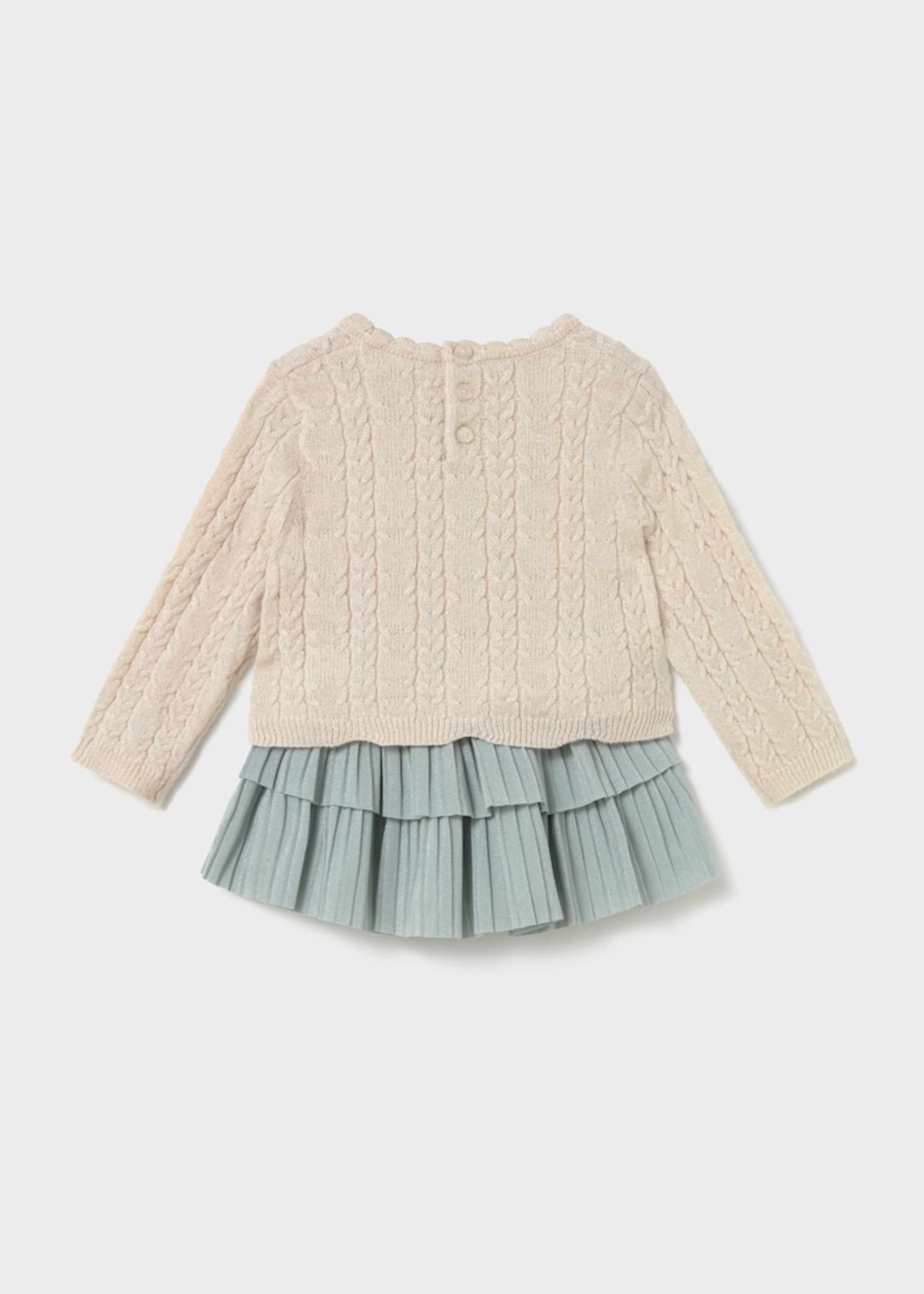 Baby ruffle skirt and jumper set