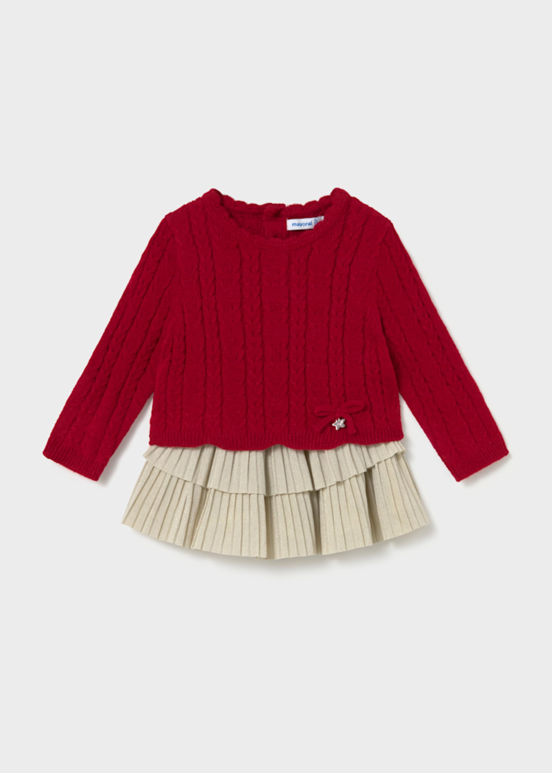 Baby ruffle skirt and jumper set