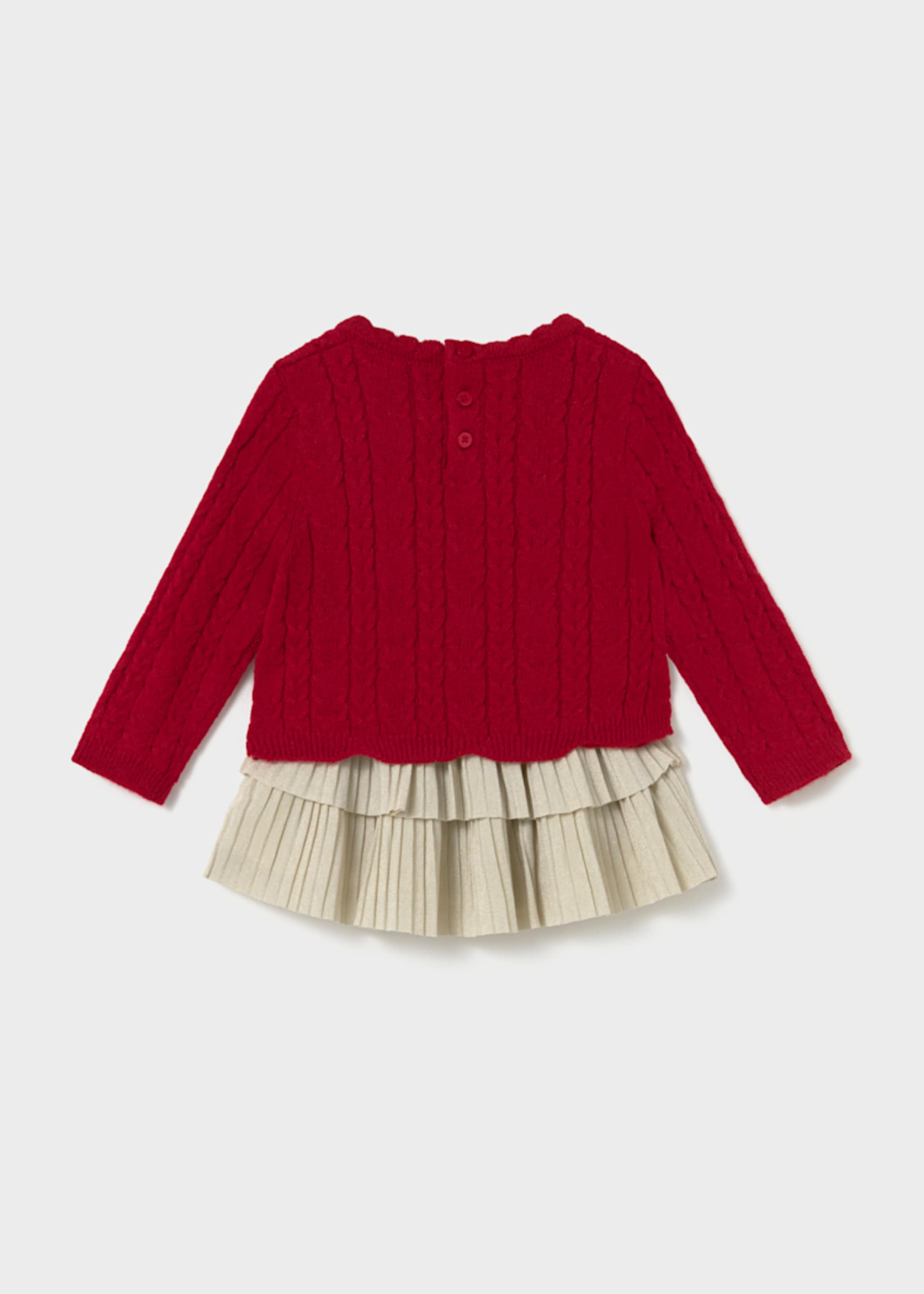 Set Volantrock und Pullover Baby