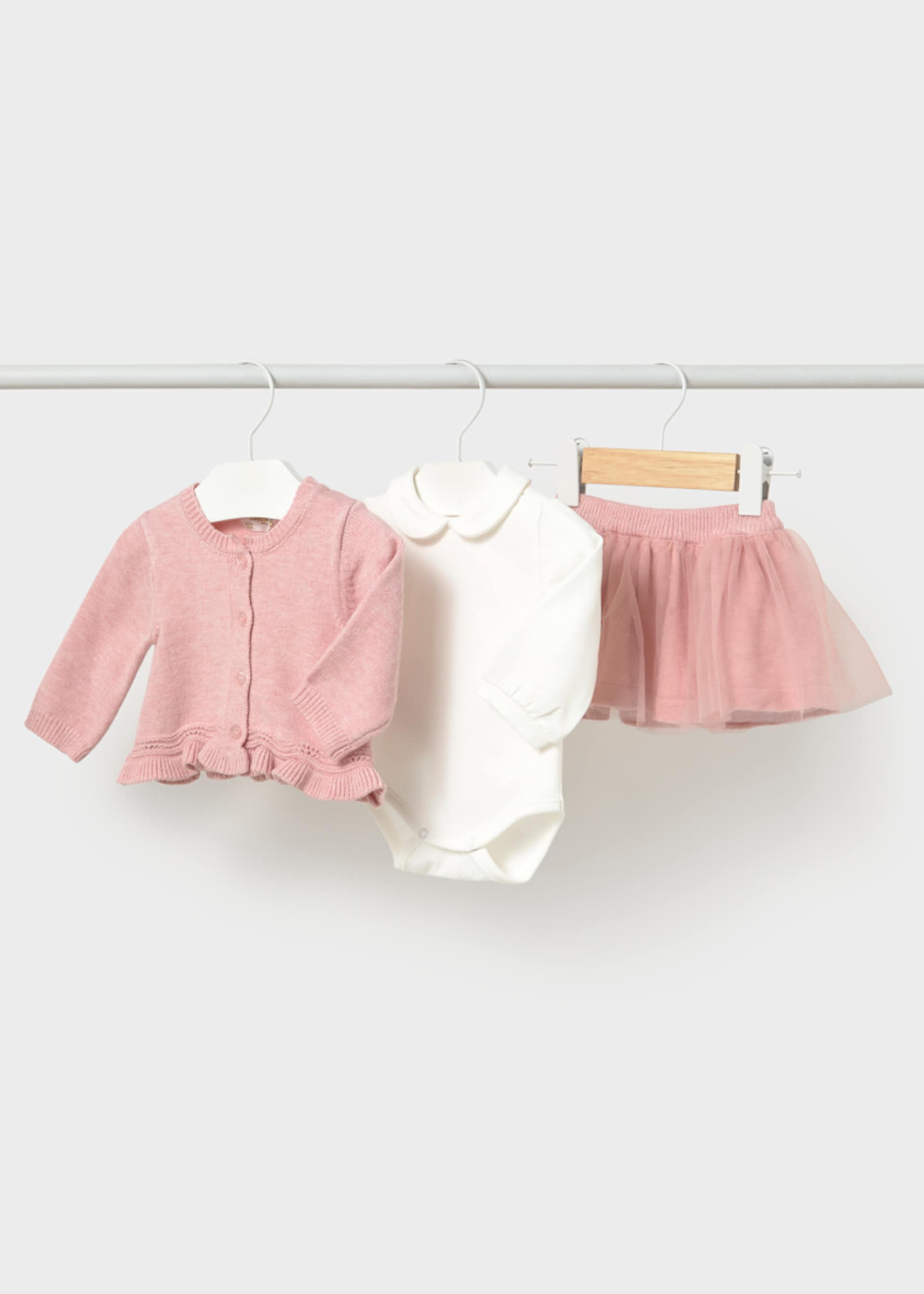 Set jacheta si fusta nou-nascut