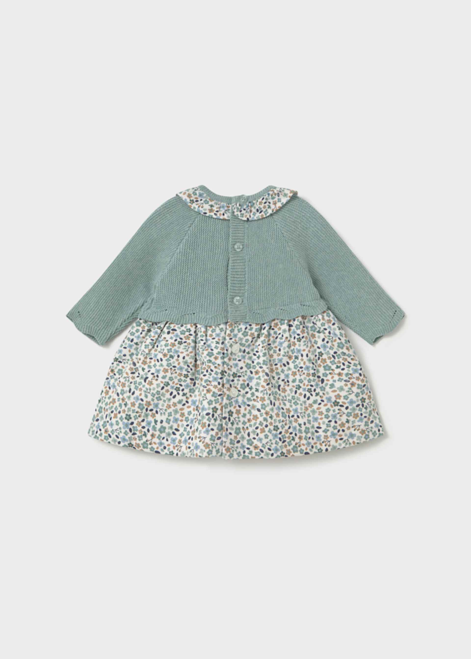 Newborn Girl Knit Dress