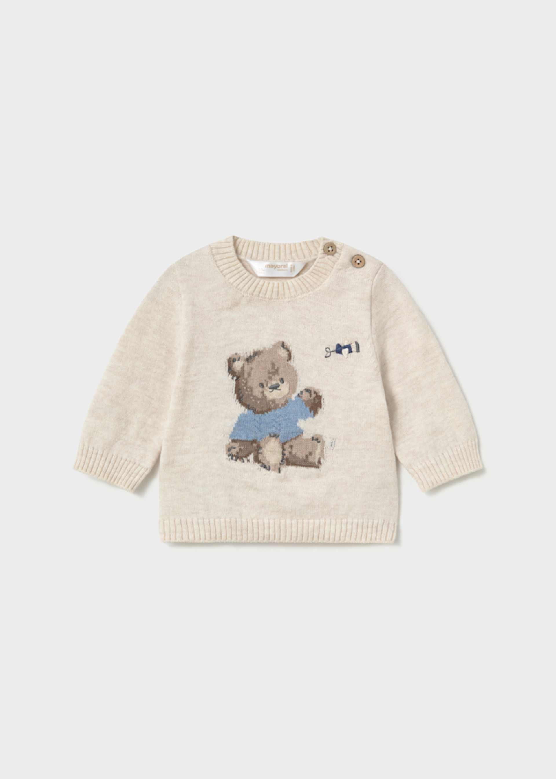 Newborn jacquard jumper Newborn jacquard jumper