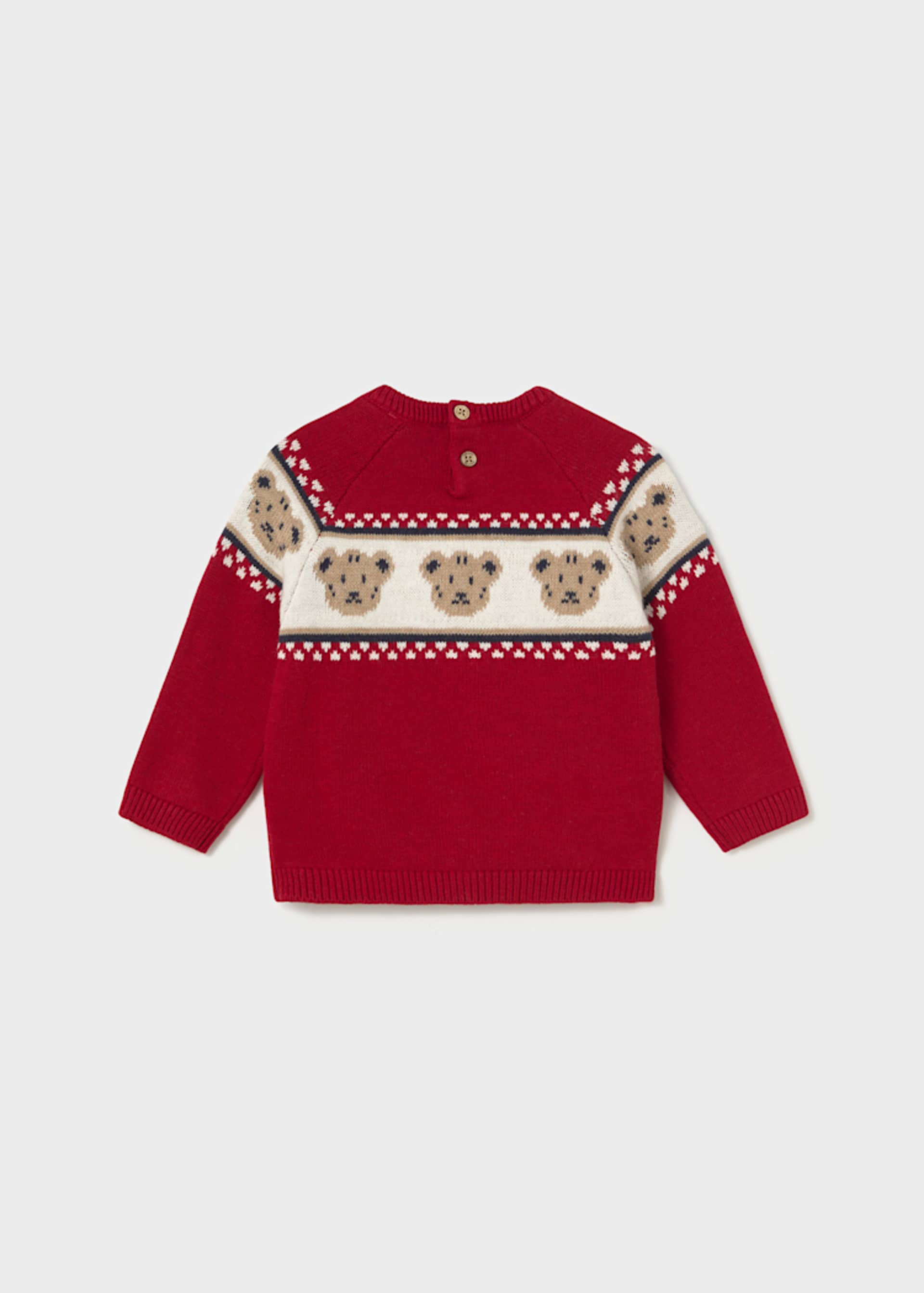 Pullover Jacquard Bärchen Baby