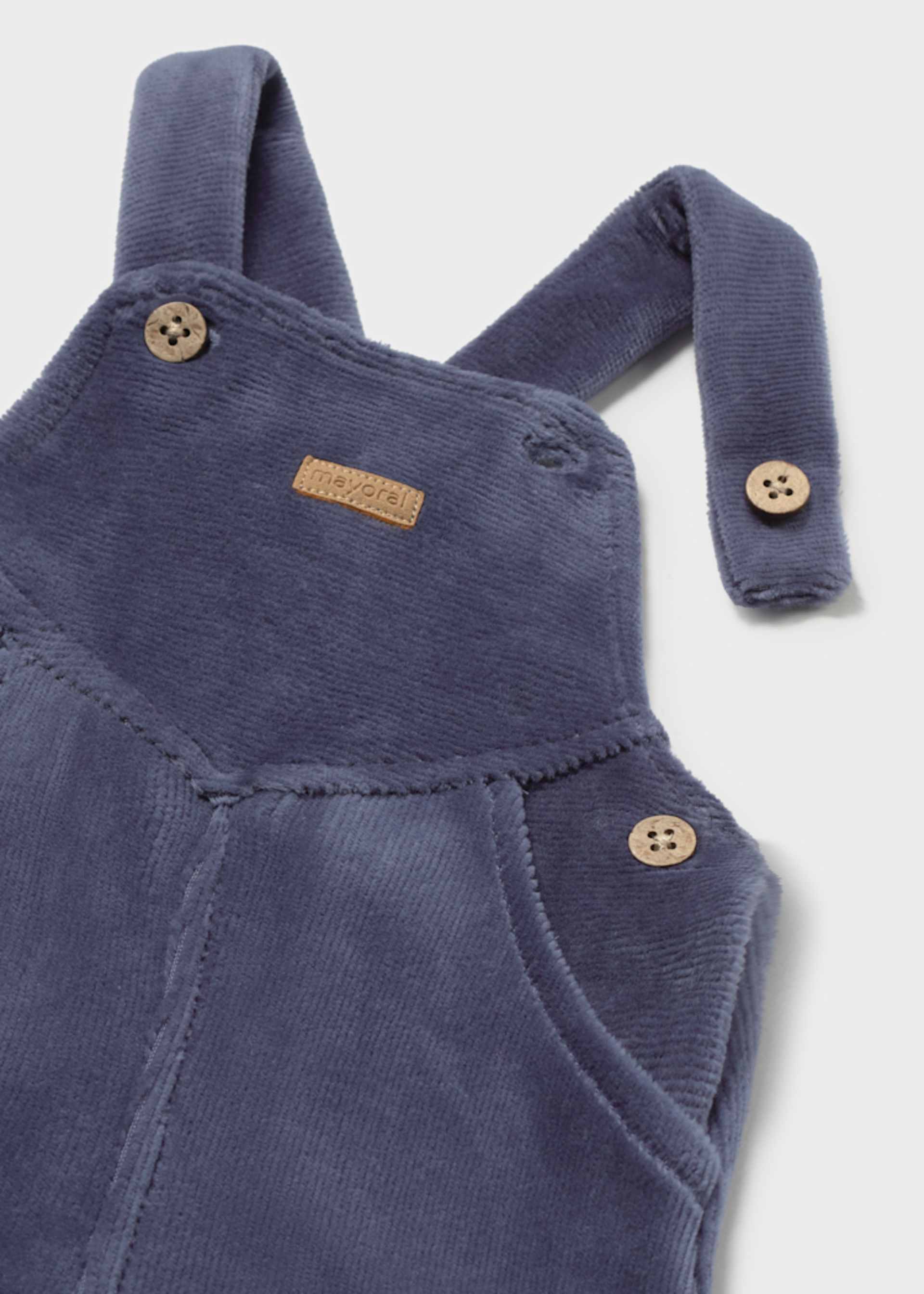 Newborn Boy Corduroy Dungarees