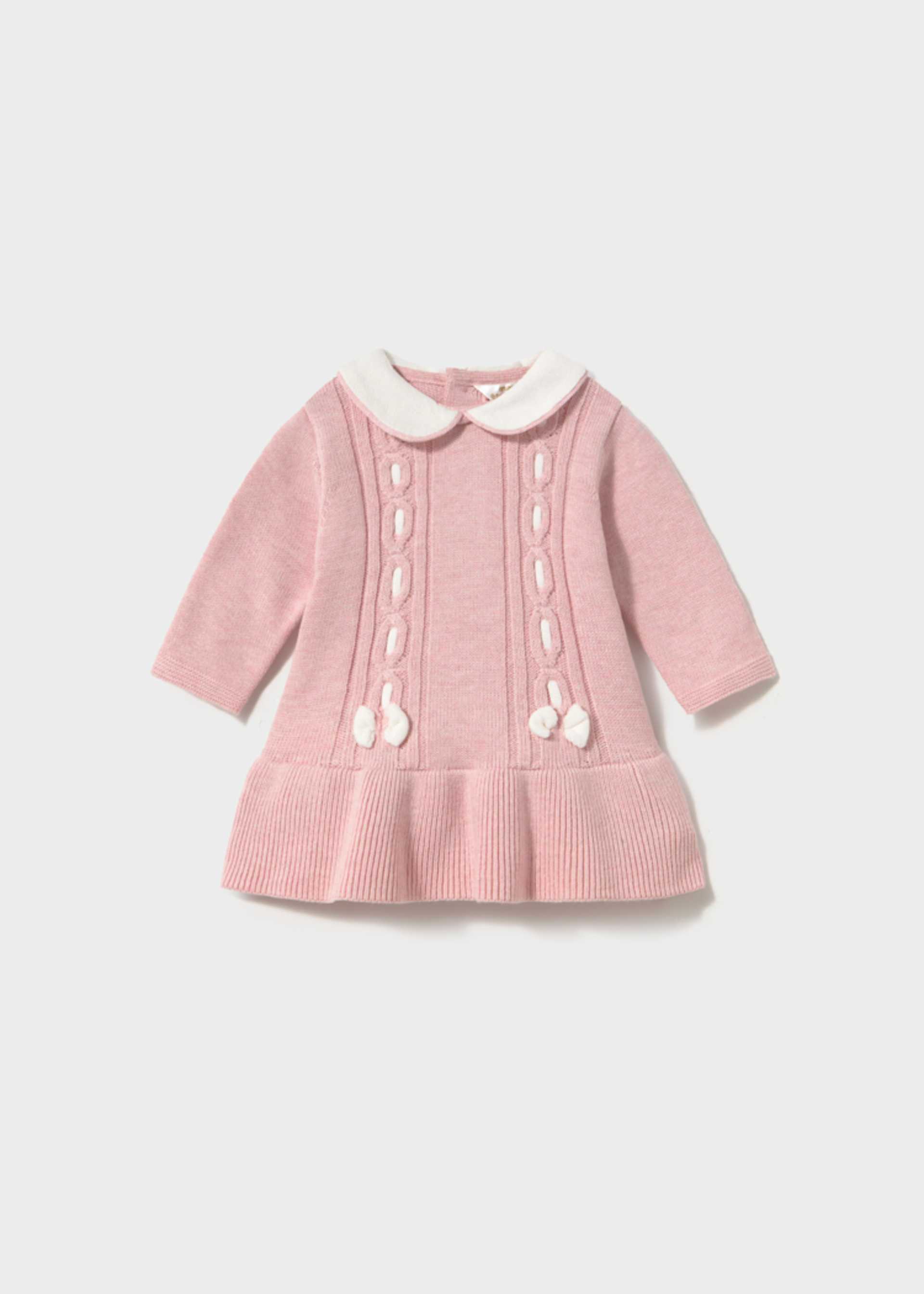 Robe en tricot nouveau-né Robe en tricot nouveau-né