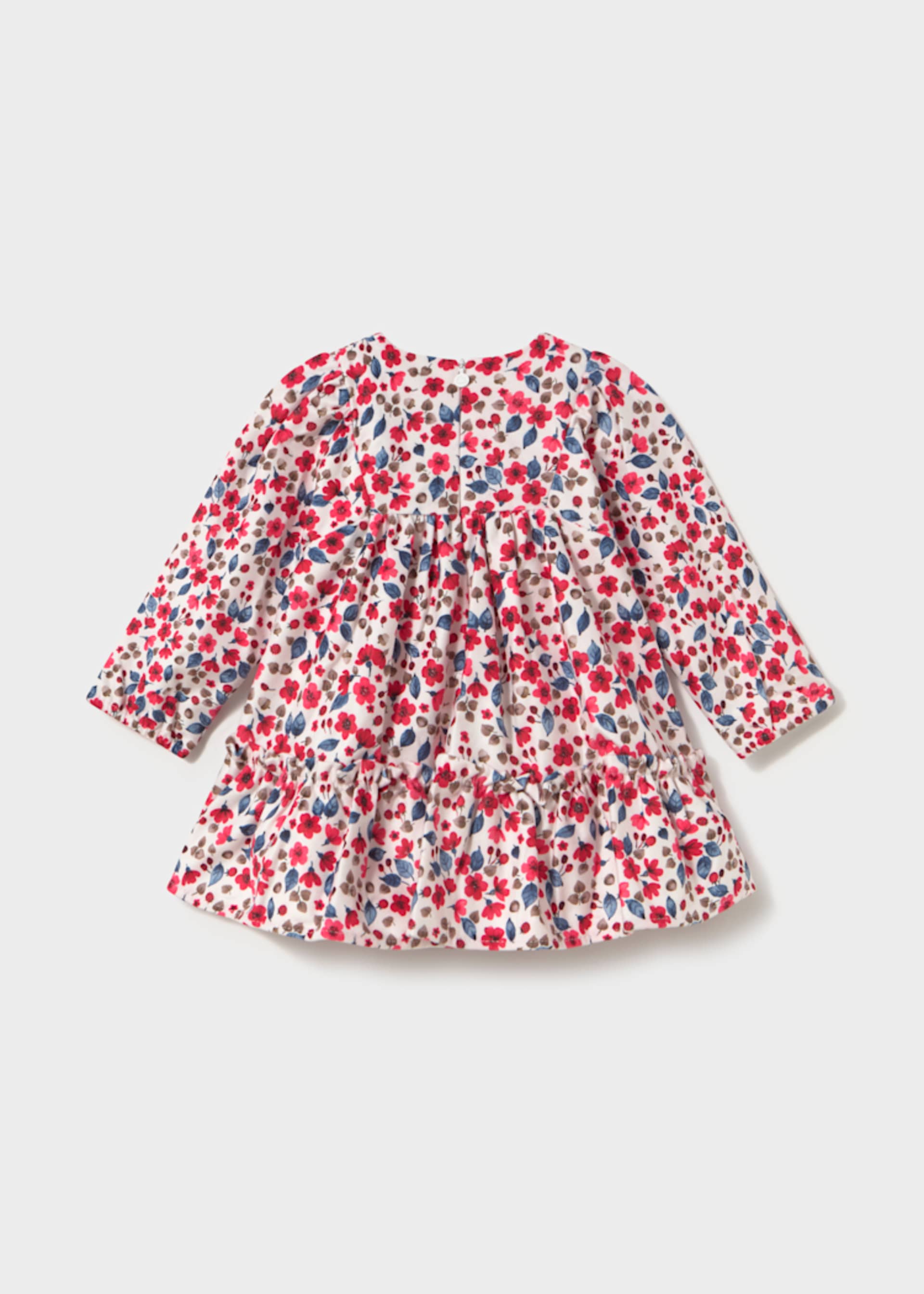Robe en velours imprimée bébé