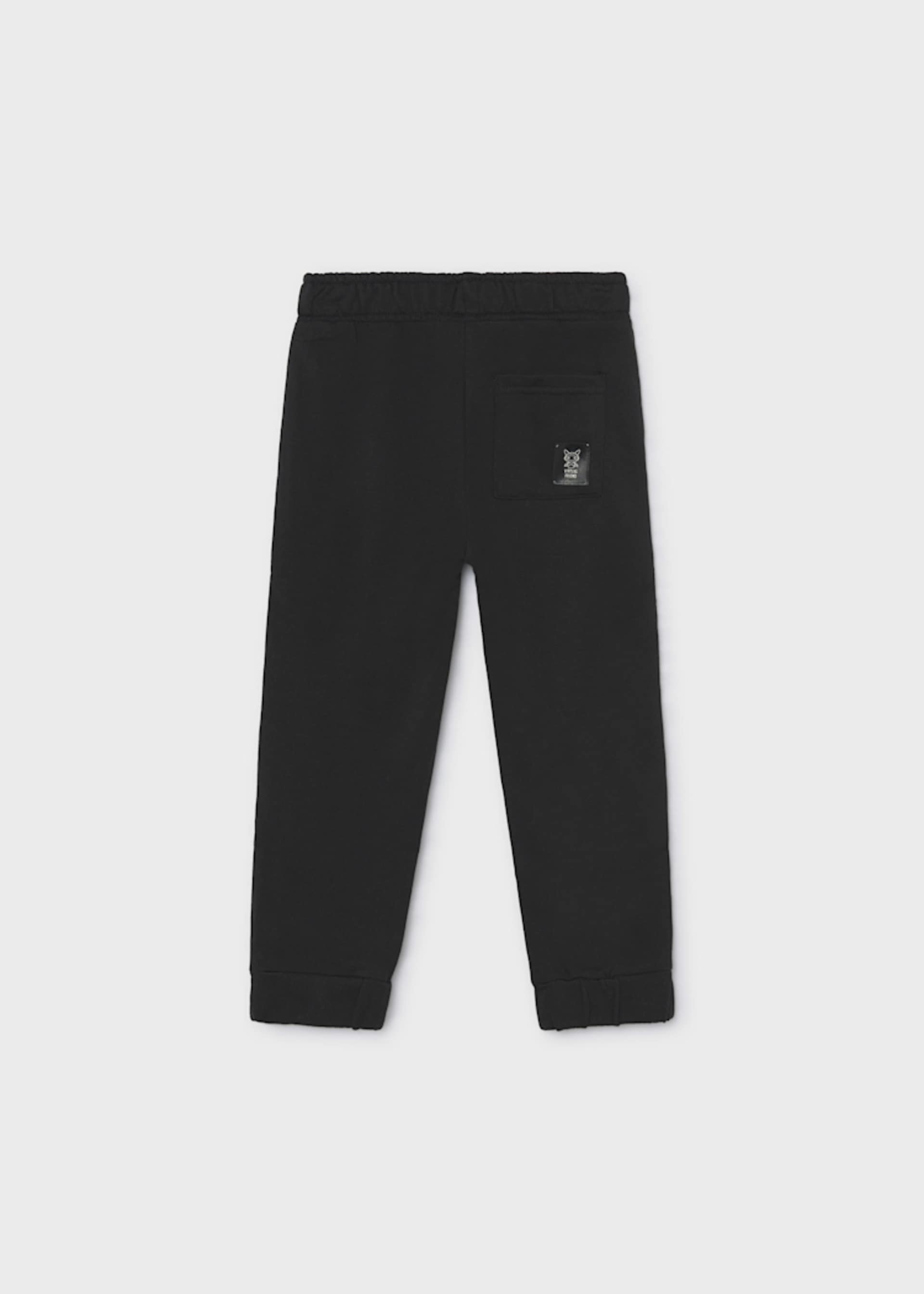 Boy Mixed Fabric Pants