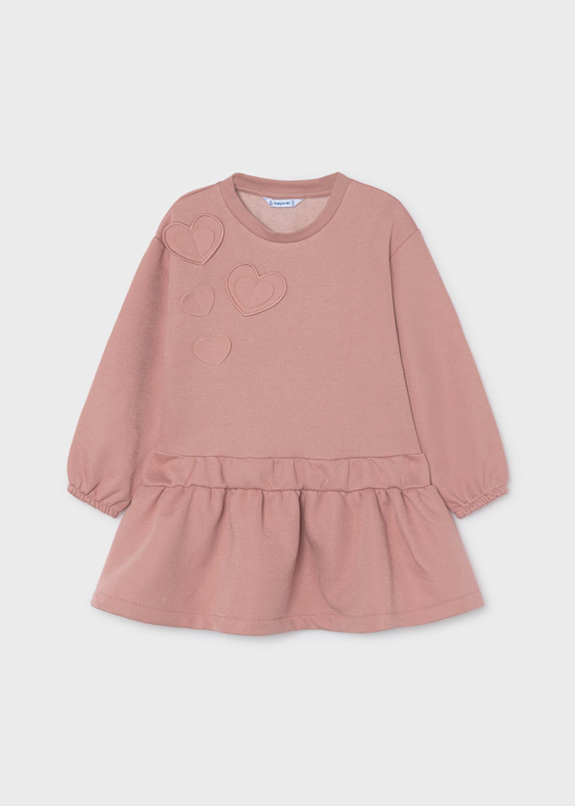 Girl Heart Fleece Dress