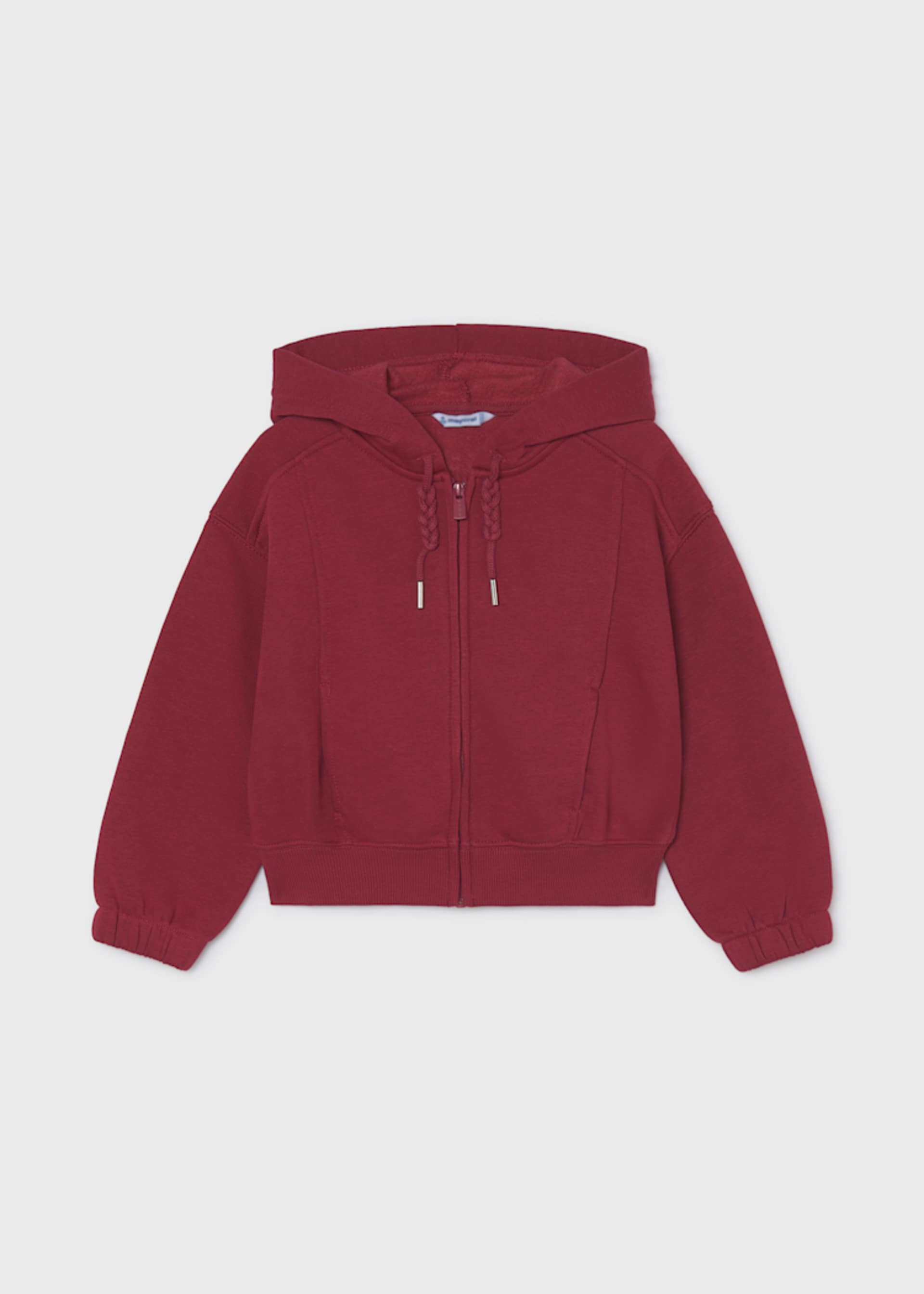Sudadera cremallera niña