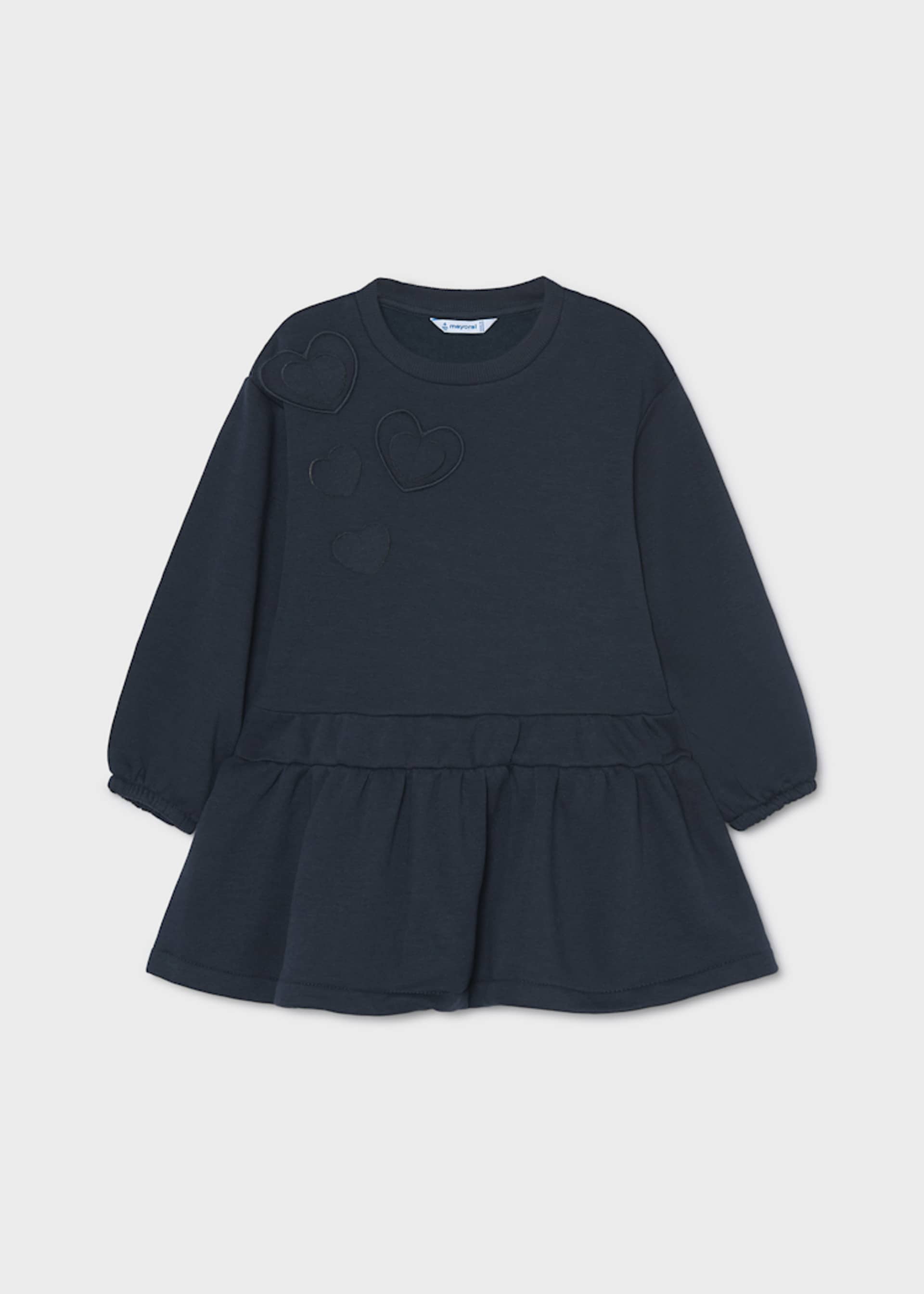 Girl Heart Fleece Dress