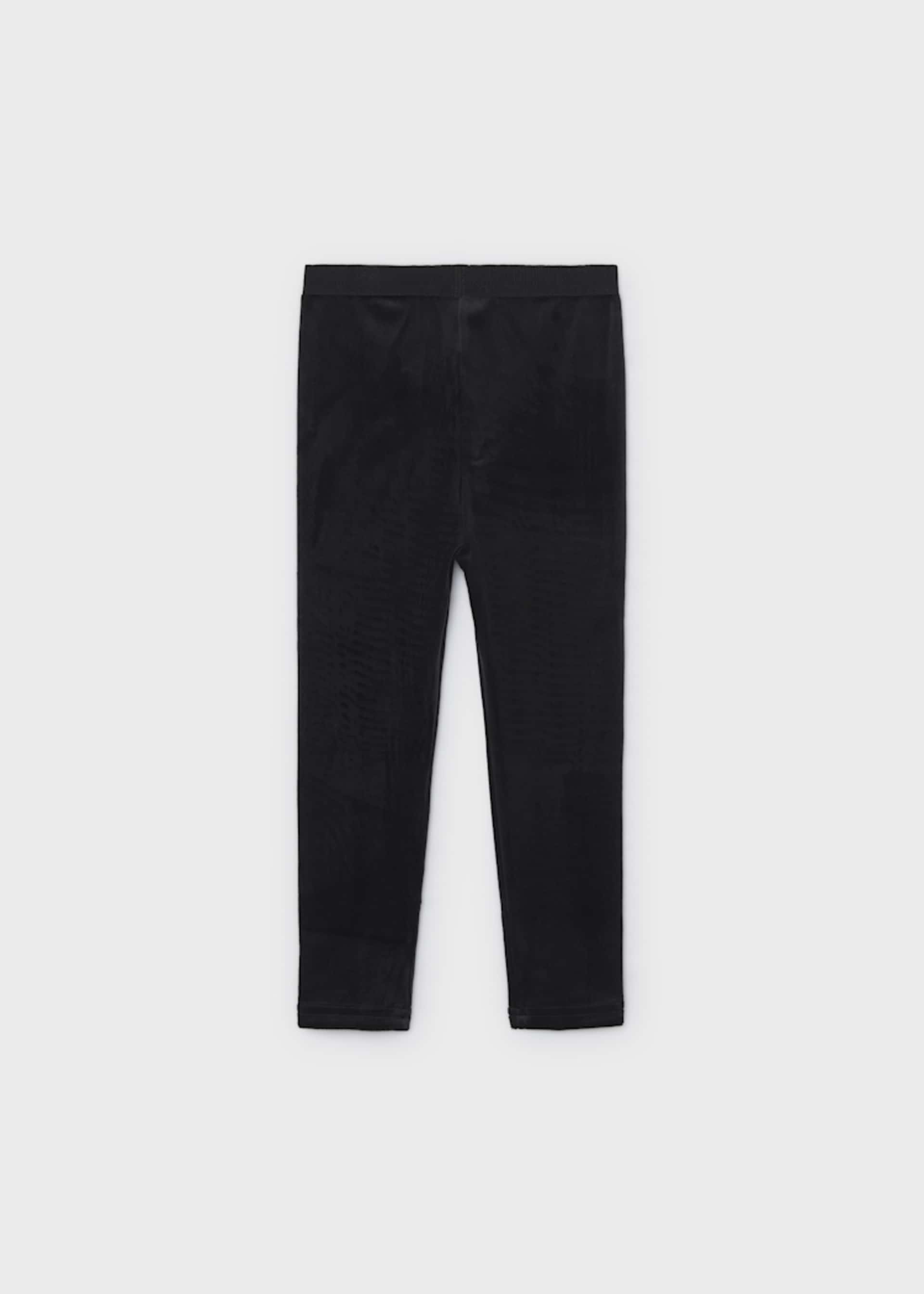 Leggings terciopelo básico niña