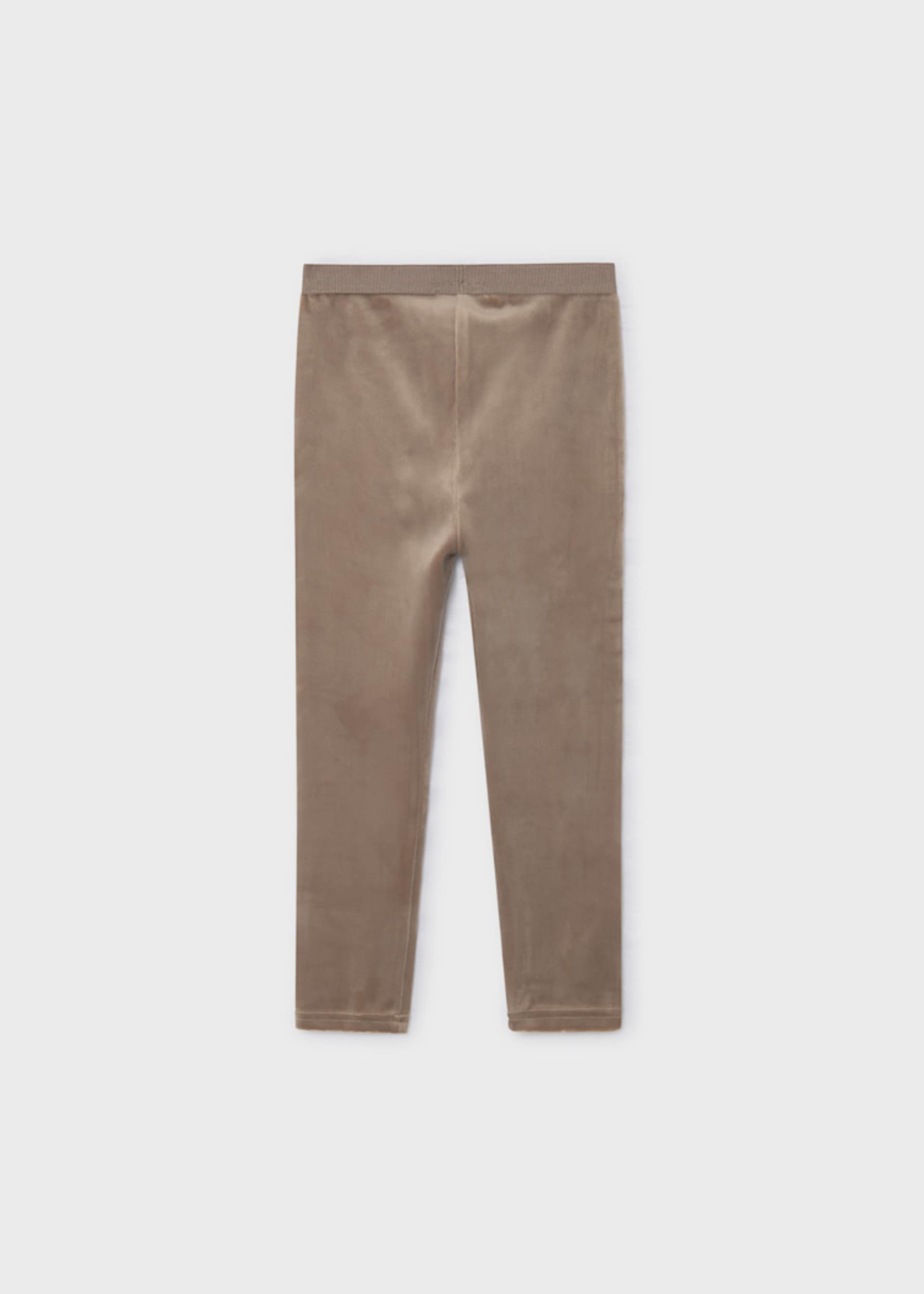 Leggings terciopelo básico niña