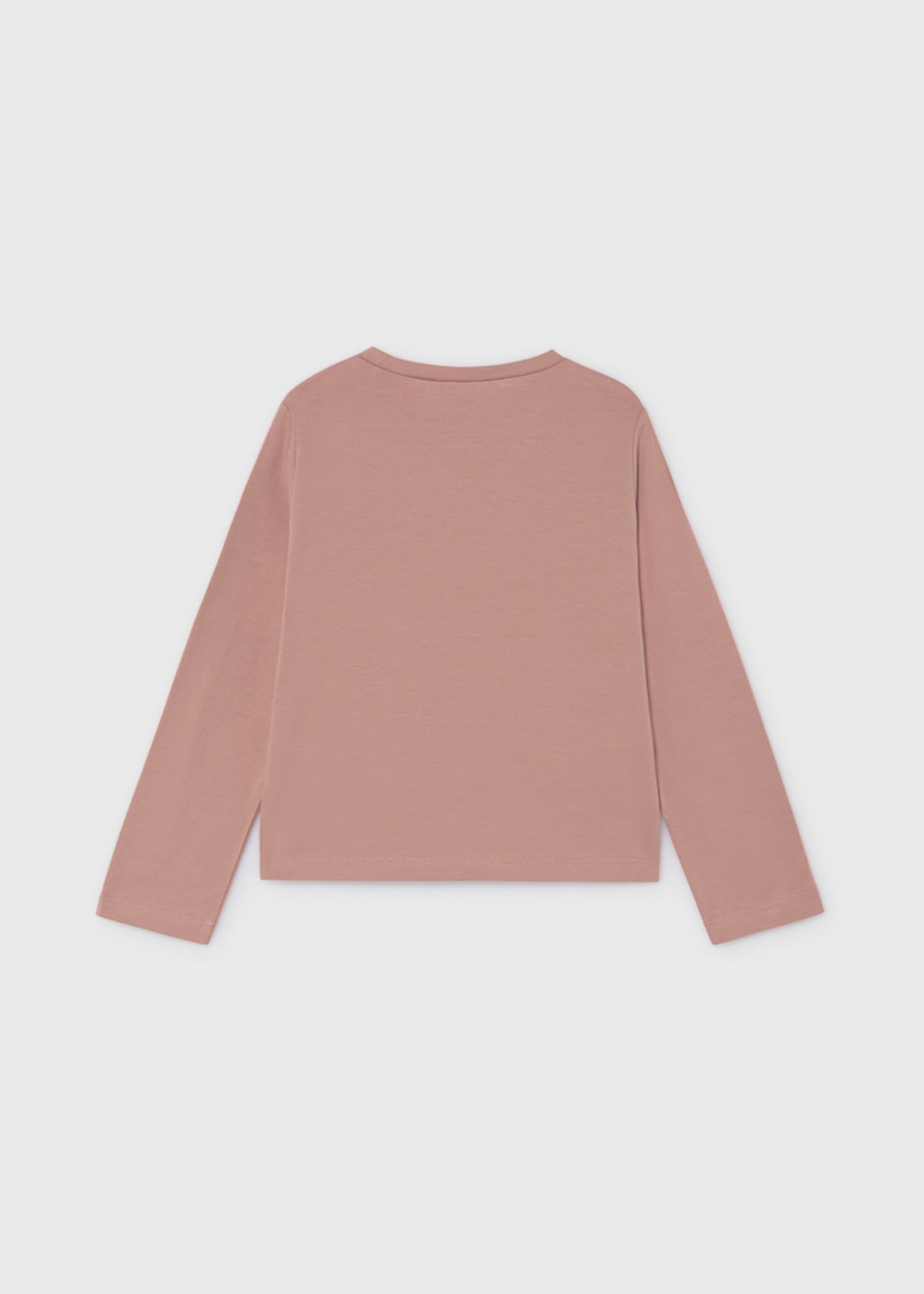Playera básica flor niña