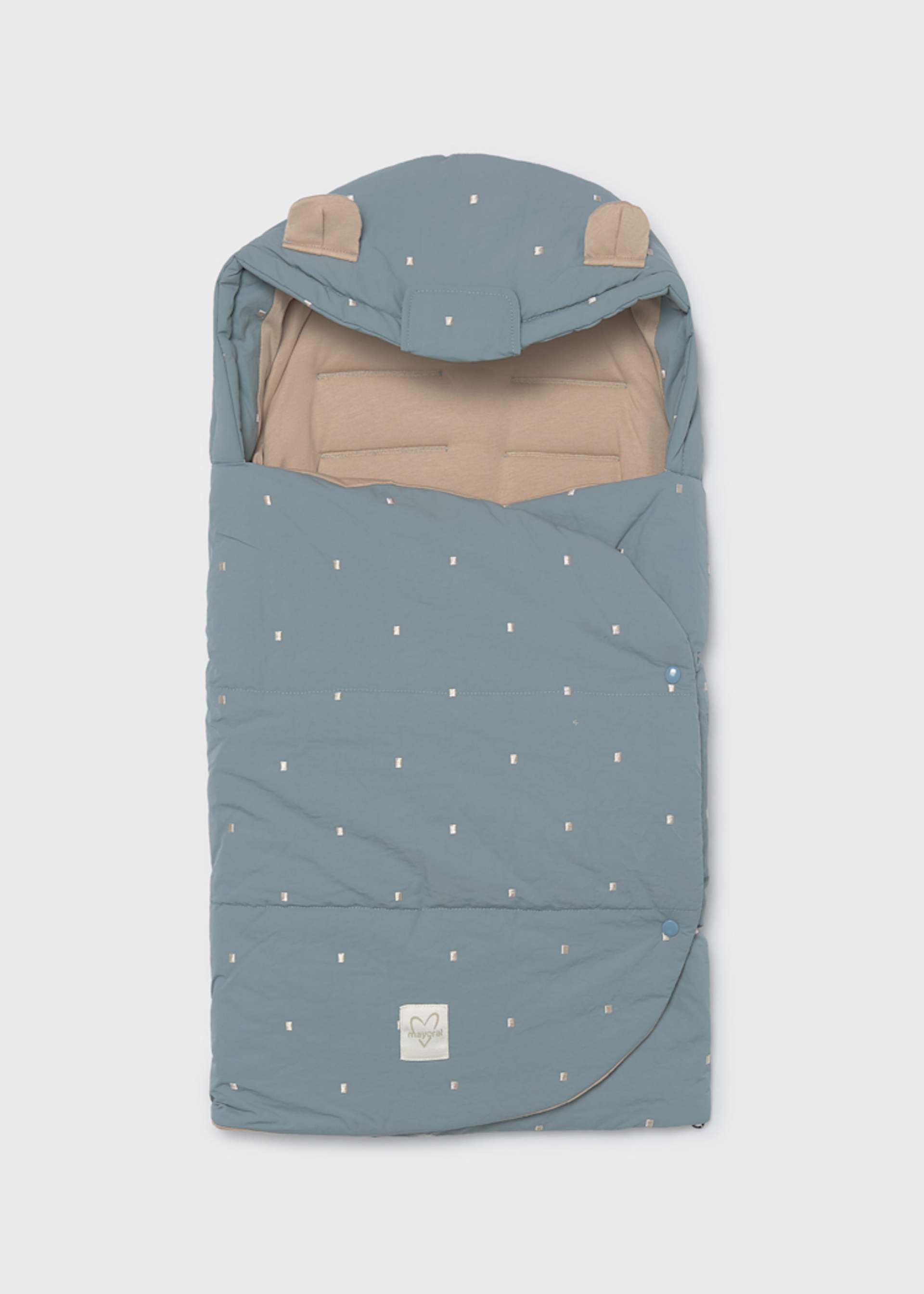 Saco capazo estampado bebé