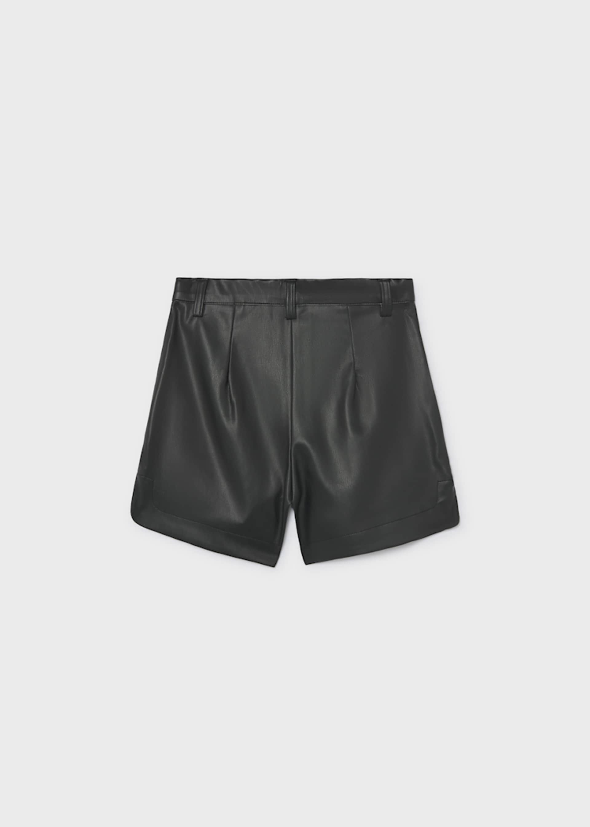 Kunstleder-Bermudas Teenager Mädchen Kunstleder-Bermudas Teenager Mädchen